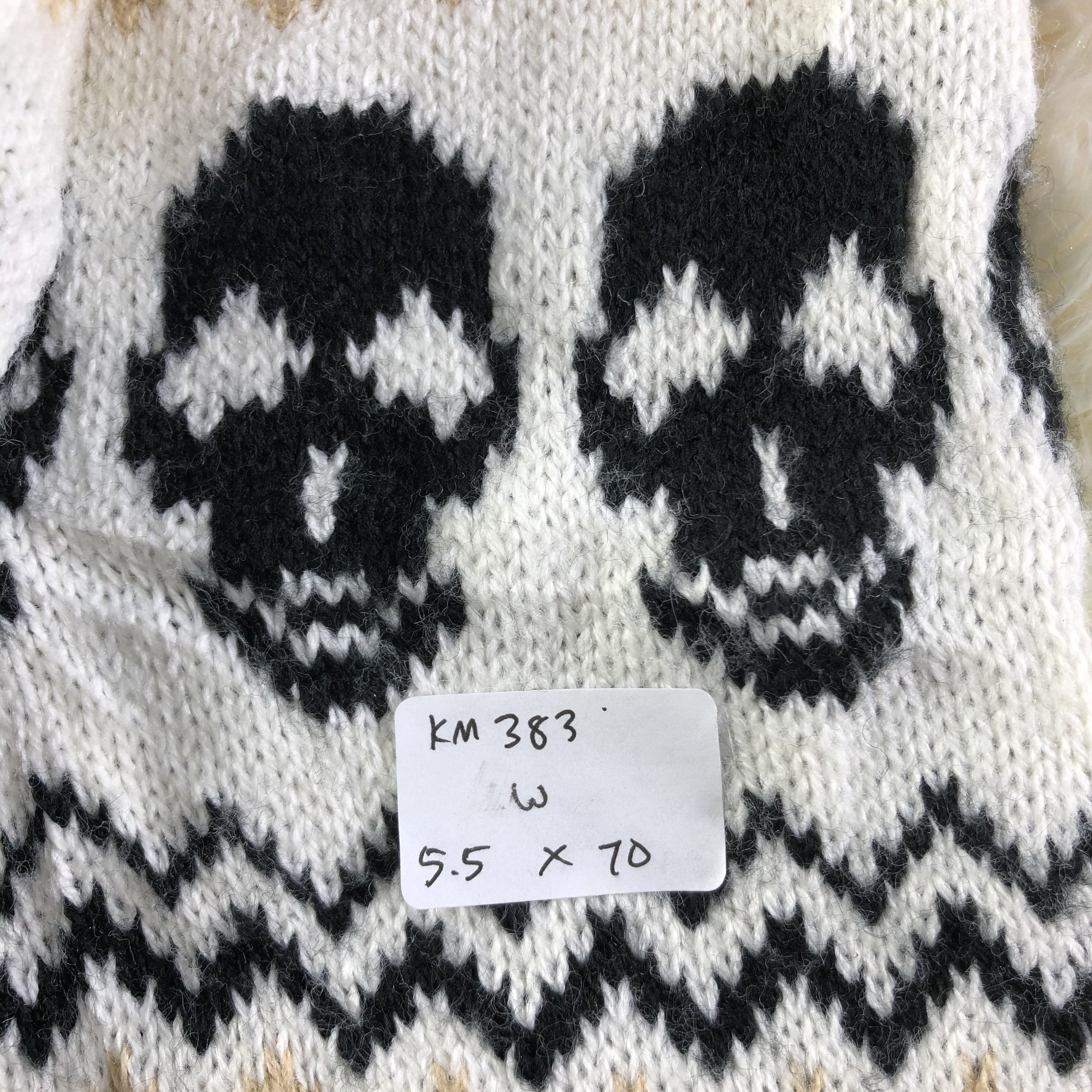 Vintage Skull Scarf / Muffler / Neckwear - KM383 Size ONE SIZE - 5 Thumbnail