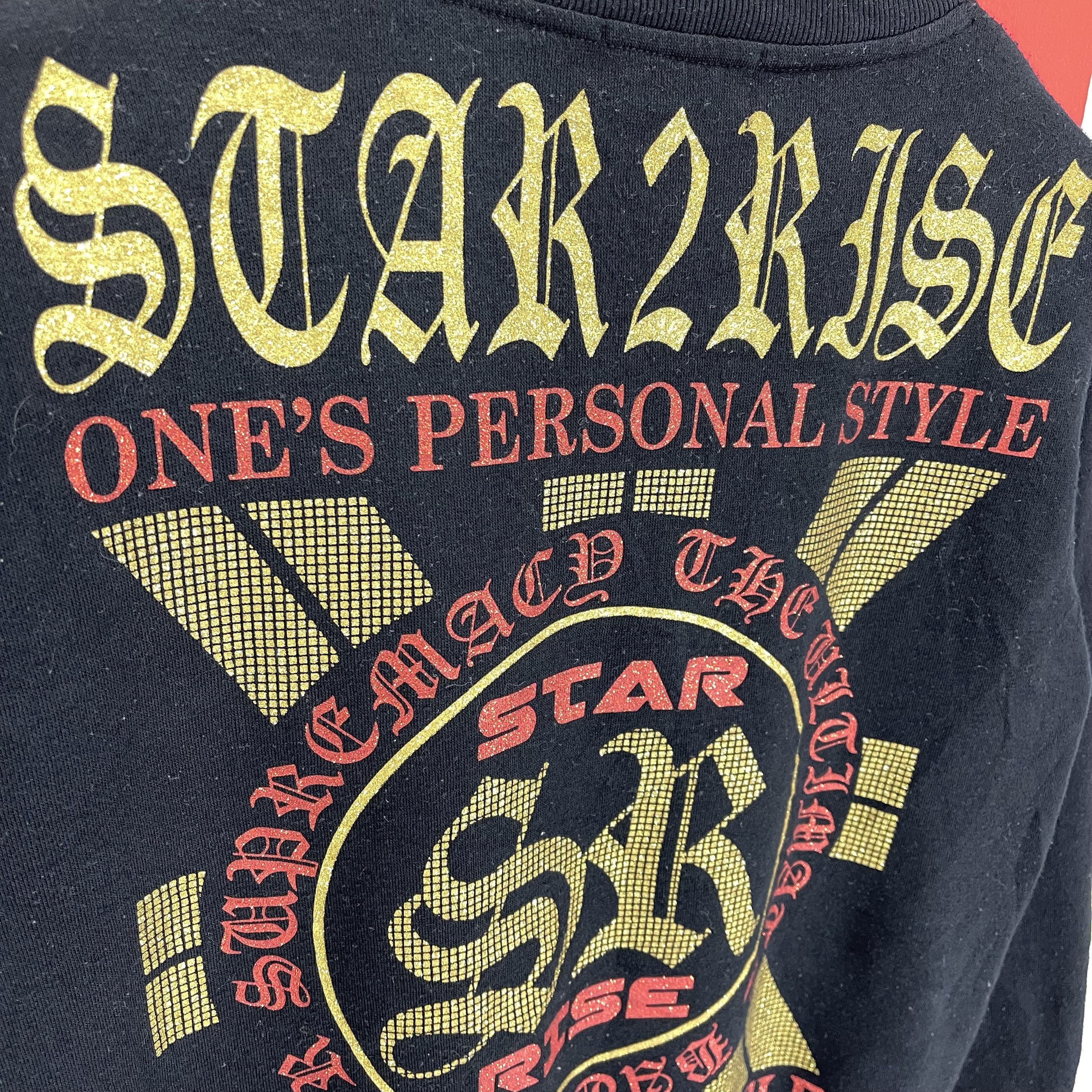 Japanese Brand STAR RISE by ORIGINAL REMAK GEAR Sweatshirt #1344/AU Size US M / EU 48-50 / 2 - 3 Thumbnail