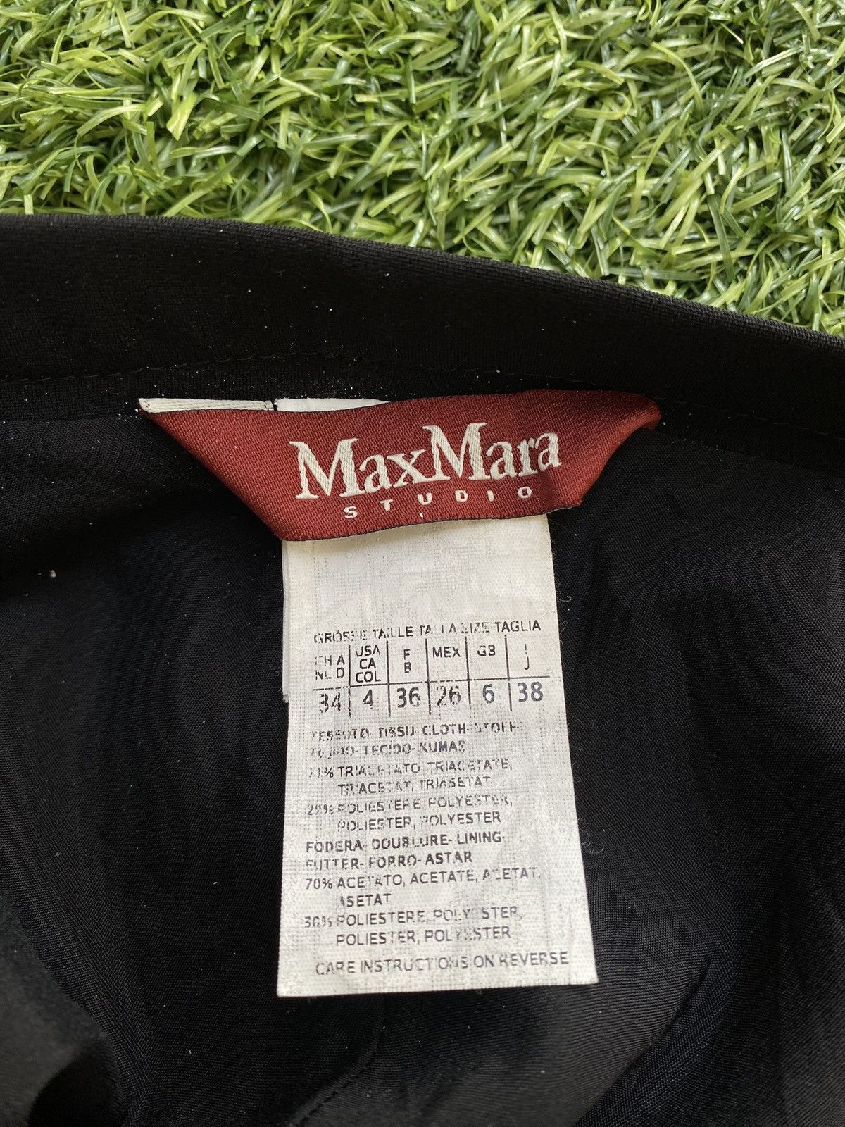 Max Mara Vintage Max Mara Basic Midi Skirts Size 29" - 8 Thumbnail
