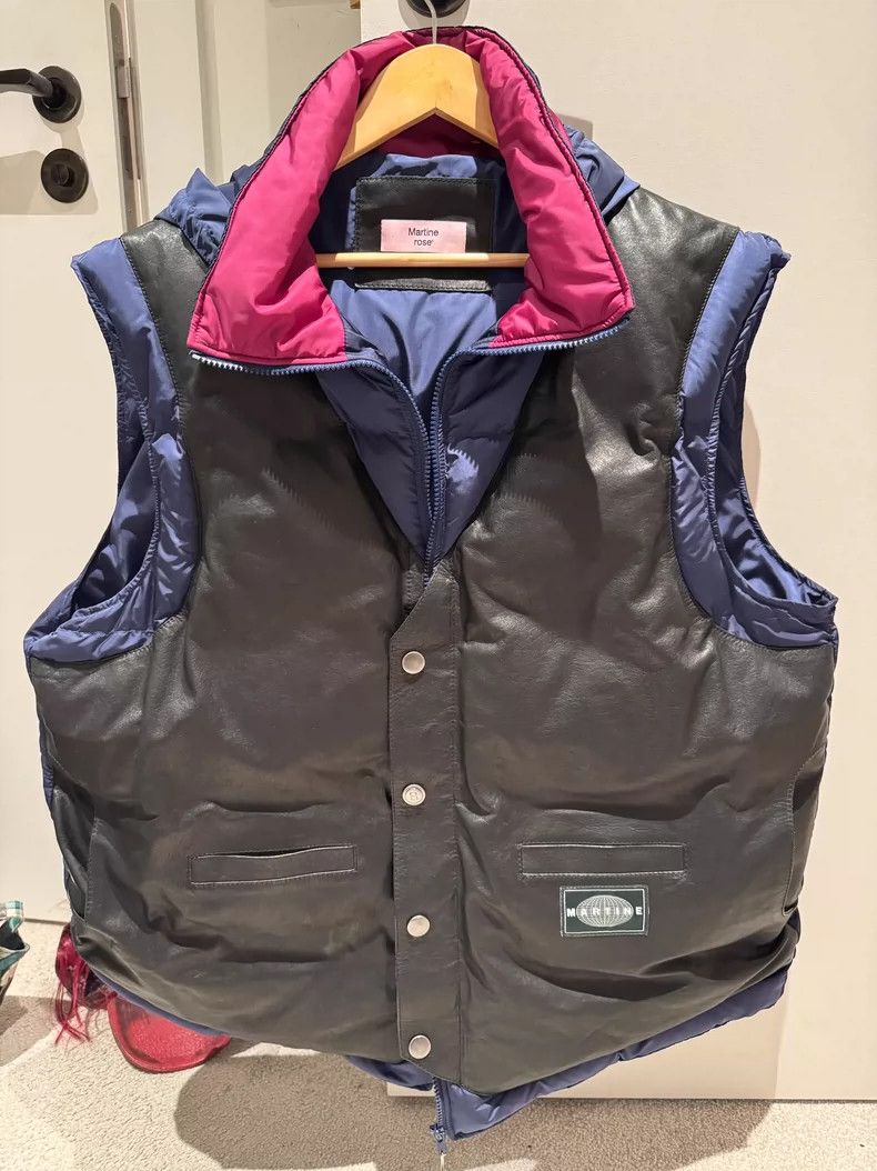 Martine Rose Martine Rose Purple patchwork vest Size US L / EU 52-54 / 3 - 1 Thumbnail