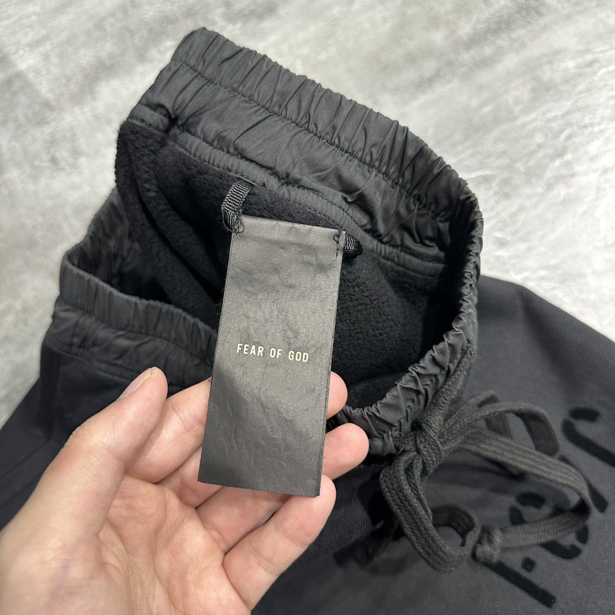 Fear of God Fear of God 7th FG7C Sweatshort - Black Size US 30 / EU 46 - 7 Thumbnail