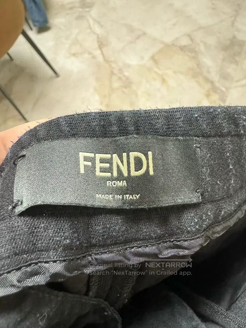 Fendi Fendi Side Logo Long Pants Size US 30 / EU 46 - 3 Thumbnail