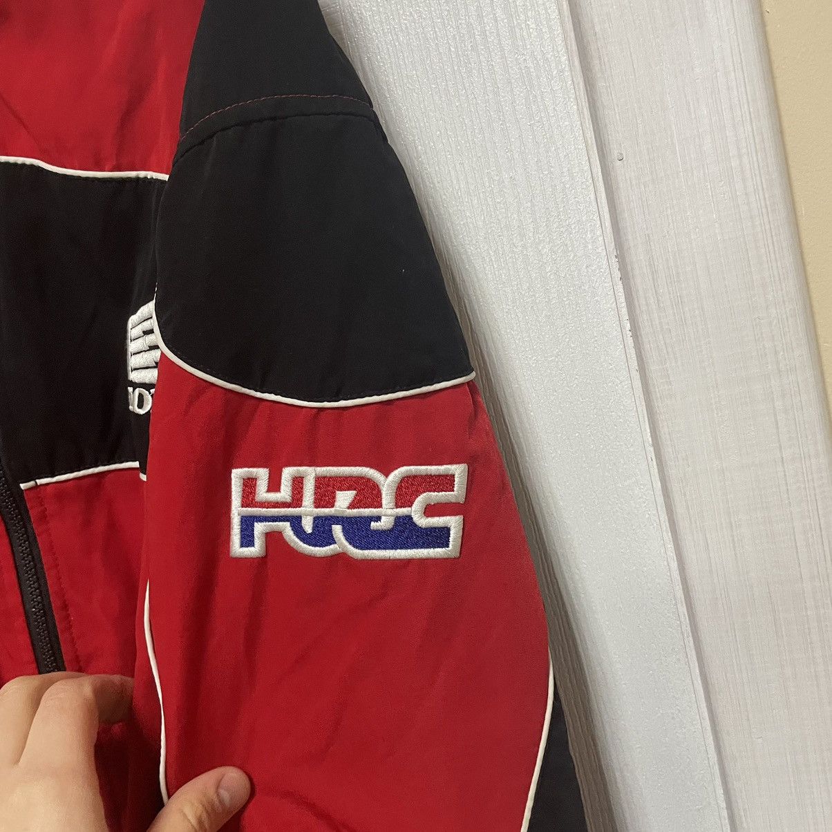 Honda × Vintage Vintage Racing Jacket Honda Team F1 NASCAR bomber moto hrc Size US XL / EU 56 / 4 - 4 Thumbnail
