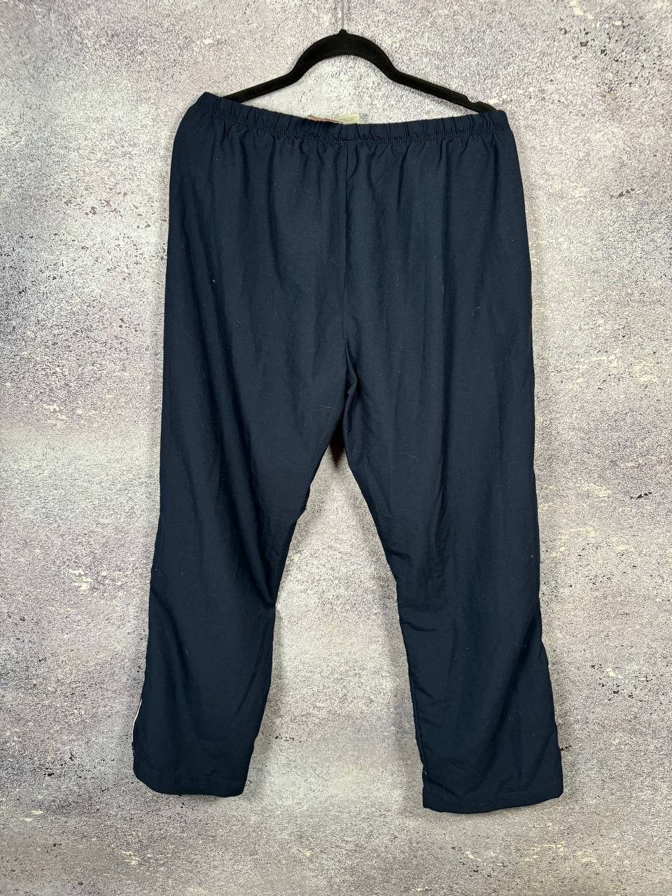 Nike VTG Nike Parachute Sweatpants Blue Pants White Stripes Size US 36 / EU 52 - 11 Thumbnail