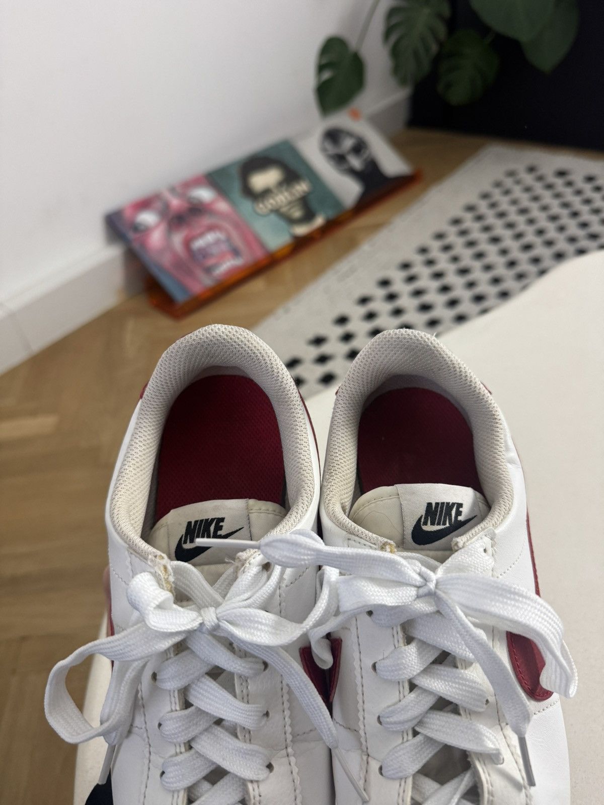 Nike Nike Cortez Basic “Forrest Gump” Leather Low Sneakers Hype Size US 6.5 / IT 36.5 - 7 Thumbnail