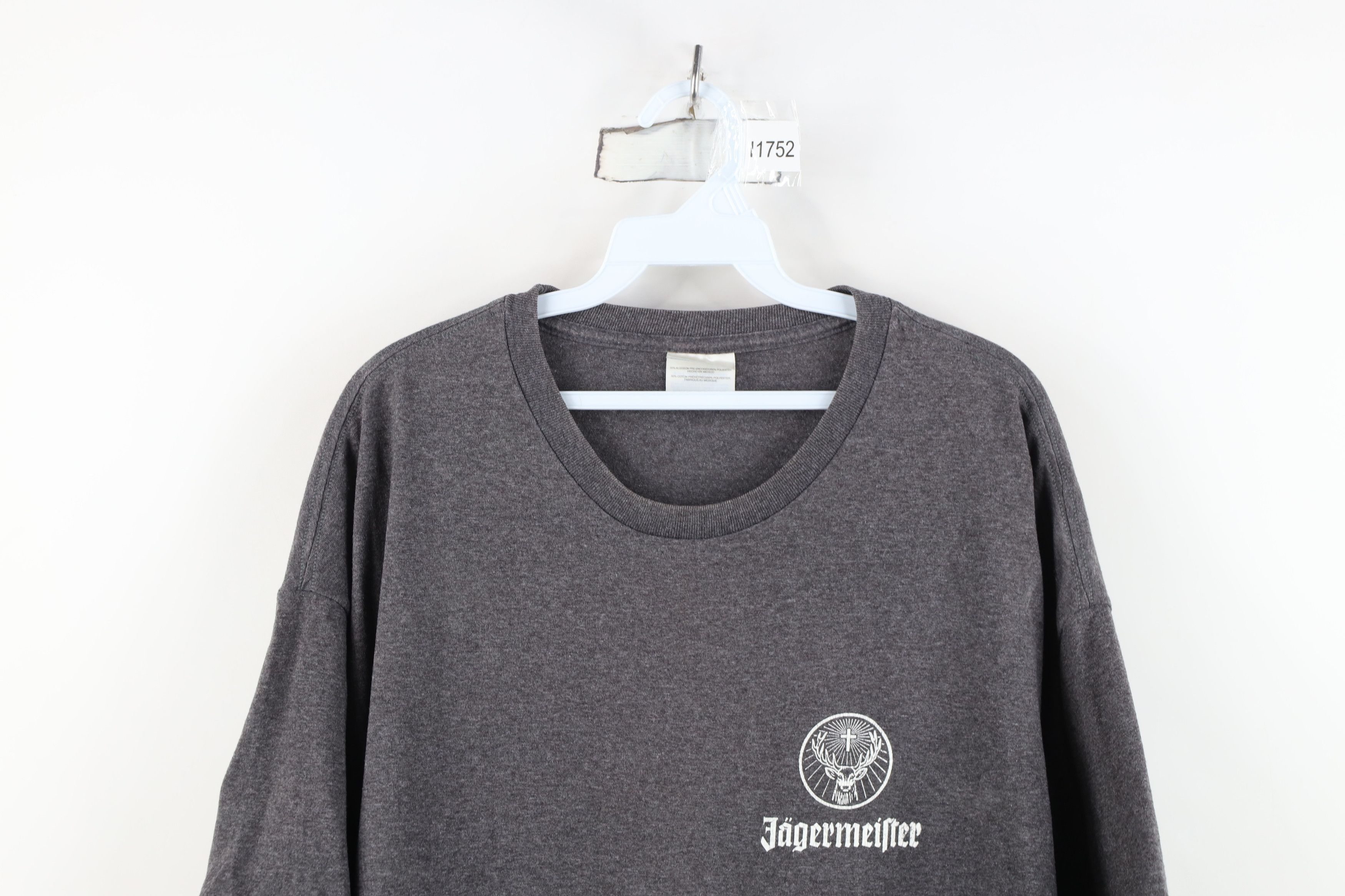 Vintage Vintage Jagermeister A Biker Pissed Spilled Shot T-Shirt Size US XL / EU 56 / 4 - 2 Thumbnail