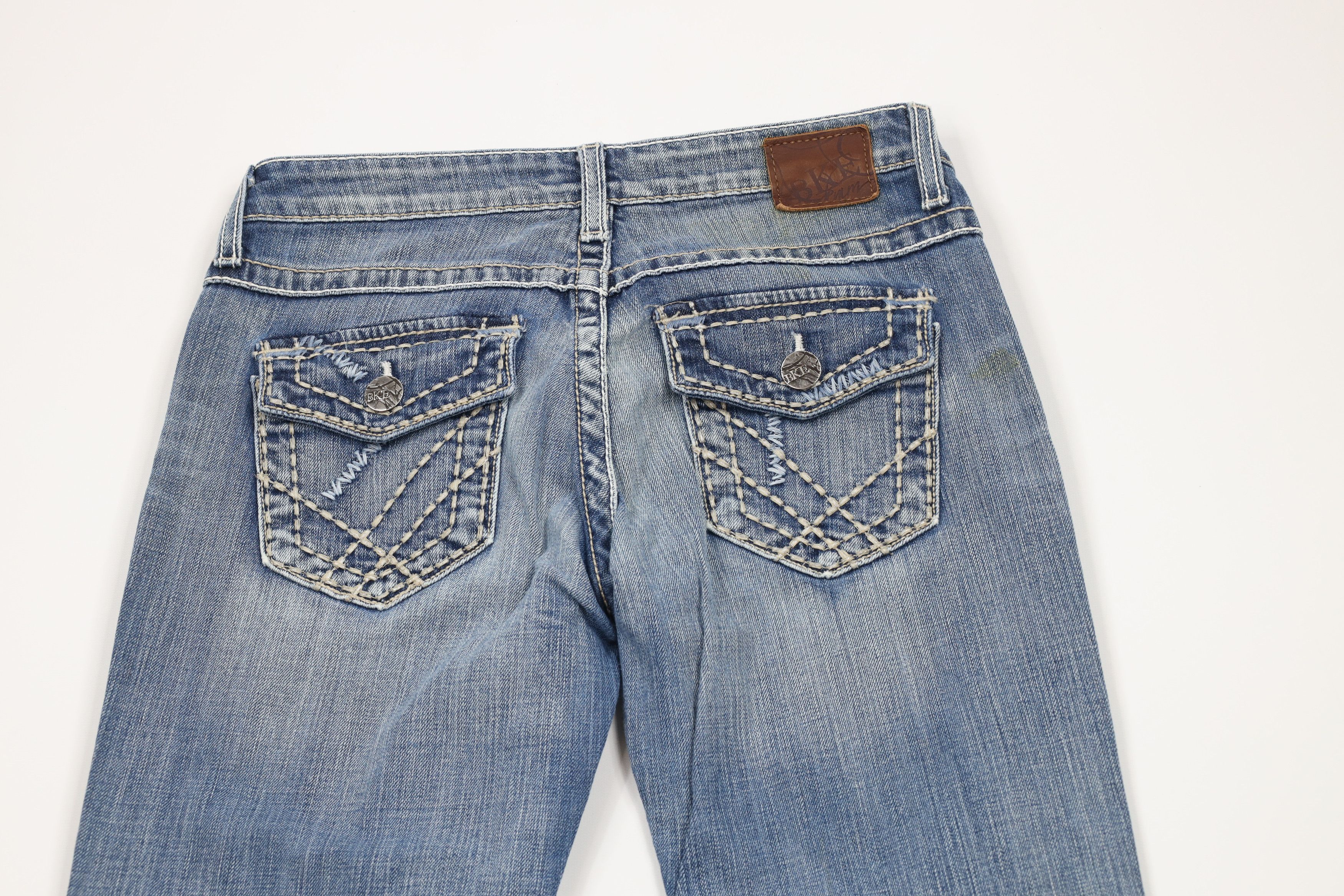 Vintage Vintage Y2K Buckle BKE Stretch Tenley Flared Denim Jeans Size 25" / US 0 / IT 36 - 11 Thumbnail