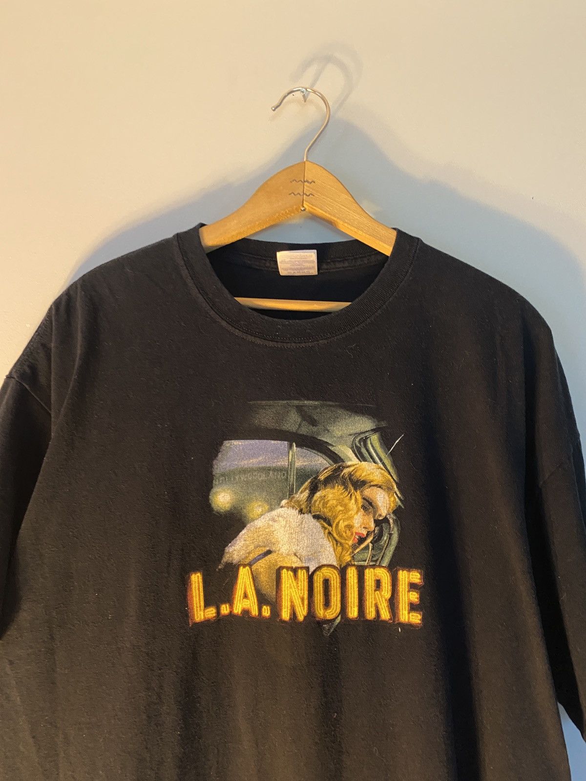 Vintage la noire game promo tee gamestop rockstar games Size US XL / EU 56 / 4 - 2 Thumbnail