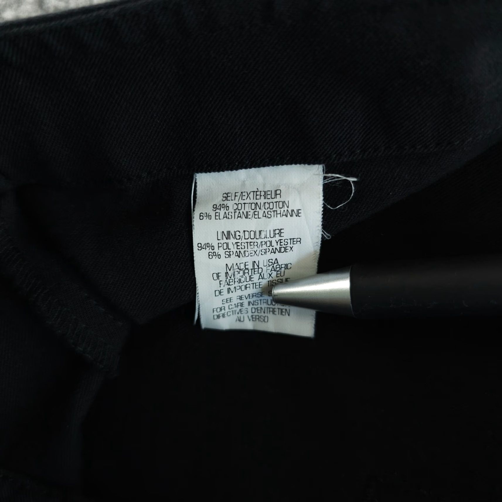Theory Theory Skirt Womens 4 Black Pencil Pocket Cotton Stretch Knee Clean Teacher Size 27" / US 4 / IT 40 - 4 Thumbnail