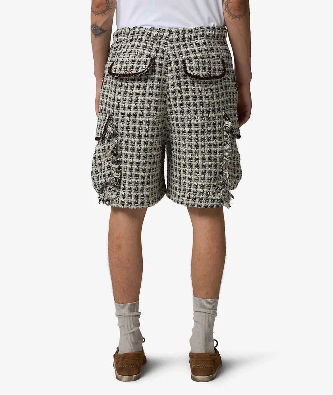 Kapital Kapital Fancy Tweed cargo shorts Size US 34 / EU 50 - 9 Thumbnail