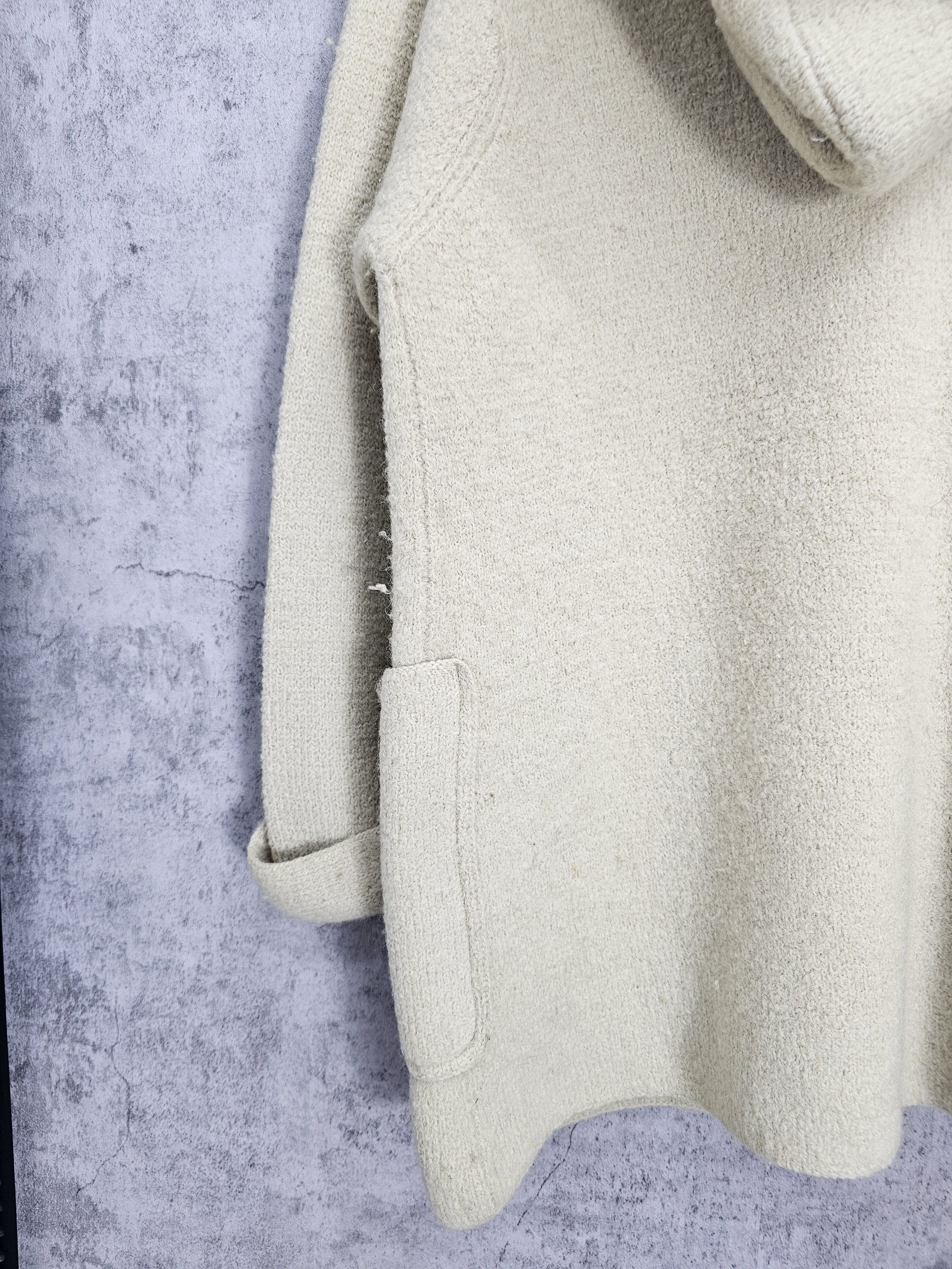 Japanese Brand Y's For Living Yohji Yamamoto Knit Wool Coat Jacket J0080 Size US M / EU 48-50 / 2 - 5 Thumbnail