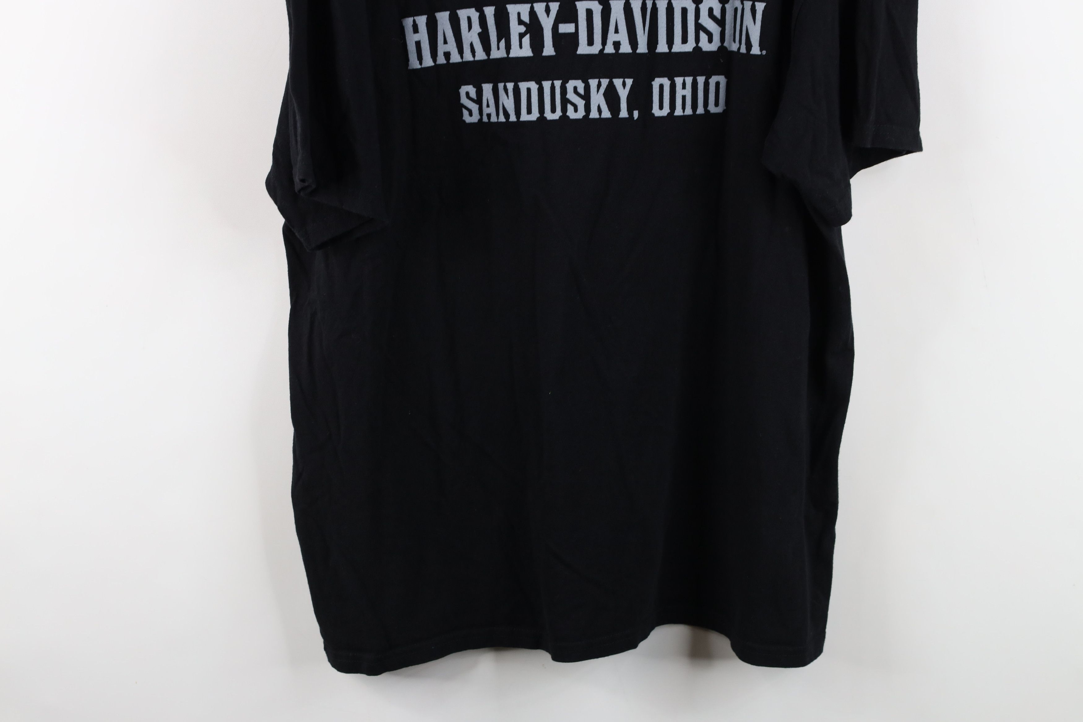 Harley Davidson Vintage Y2K Harley Davidson Gear Head Skull T-Shirt Black Size US L / EU 52-54 / 3 - 15 Thumbnail