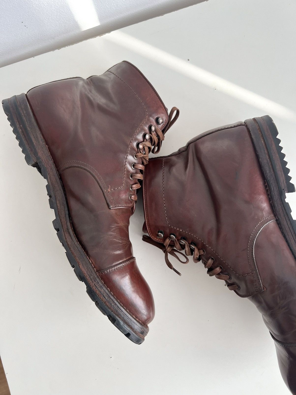 Marsell 🔥Officine Creative Komma Anatomia 16 Leather Boots Size US 11.5 / EU 44-45 - 16 Thumbnail