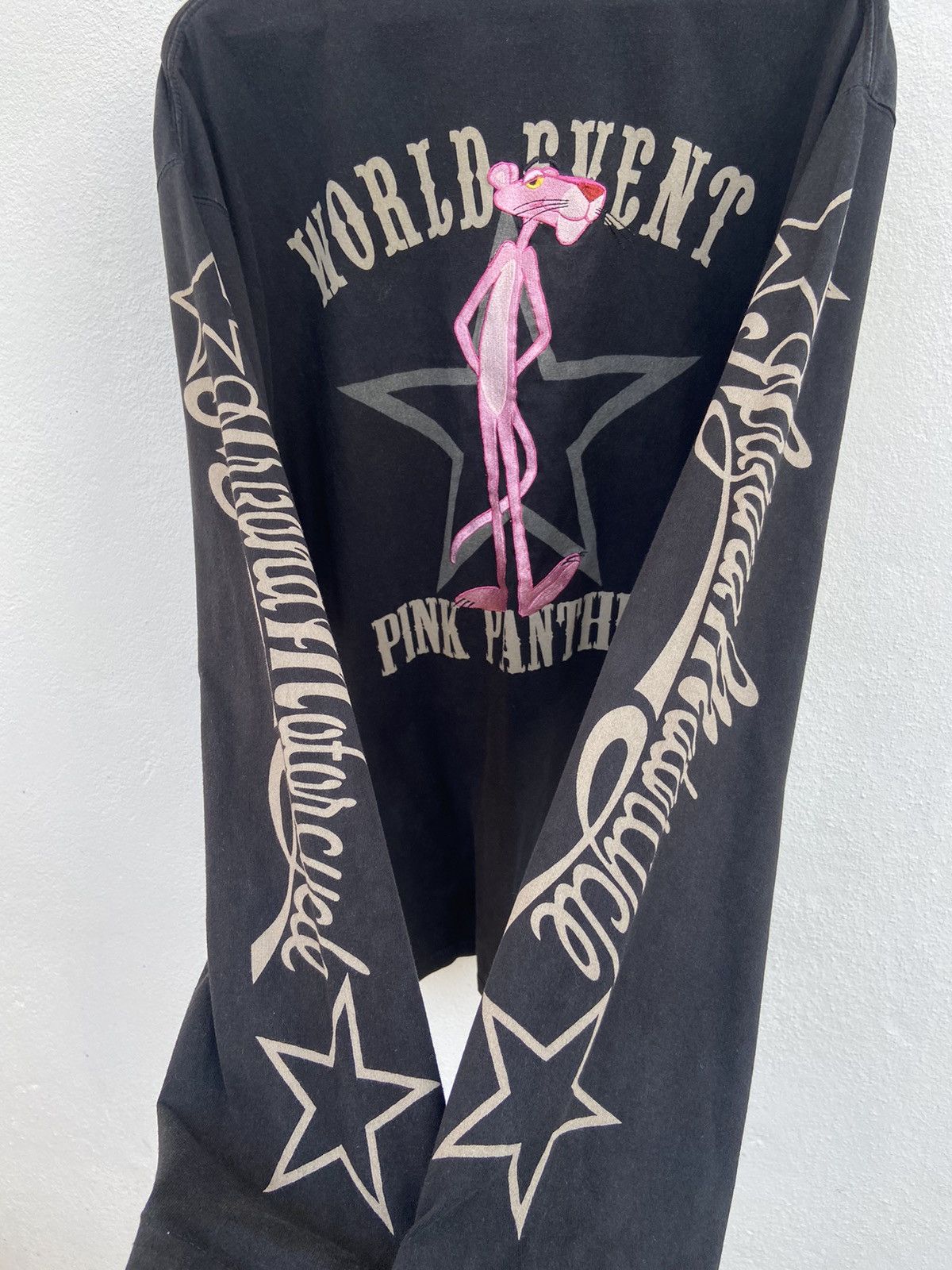 Flagstuff 🔥 Rare Pink Panther X Flaggstaff t shirt long sleeve Size US XL / EU 56 / 4 - 5 Thumbnail
