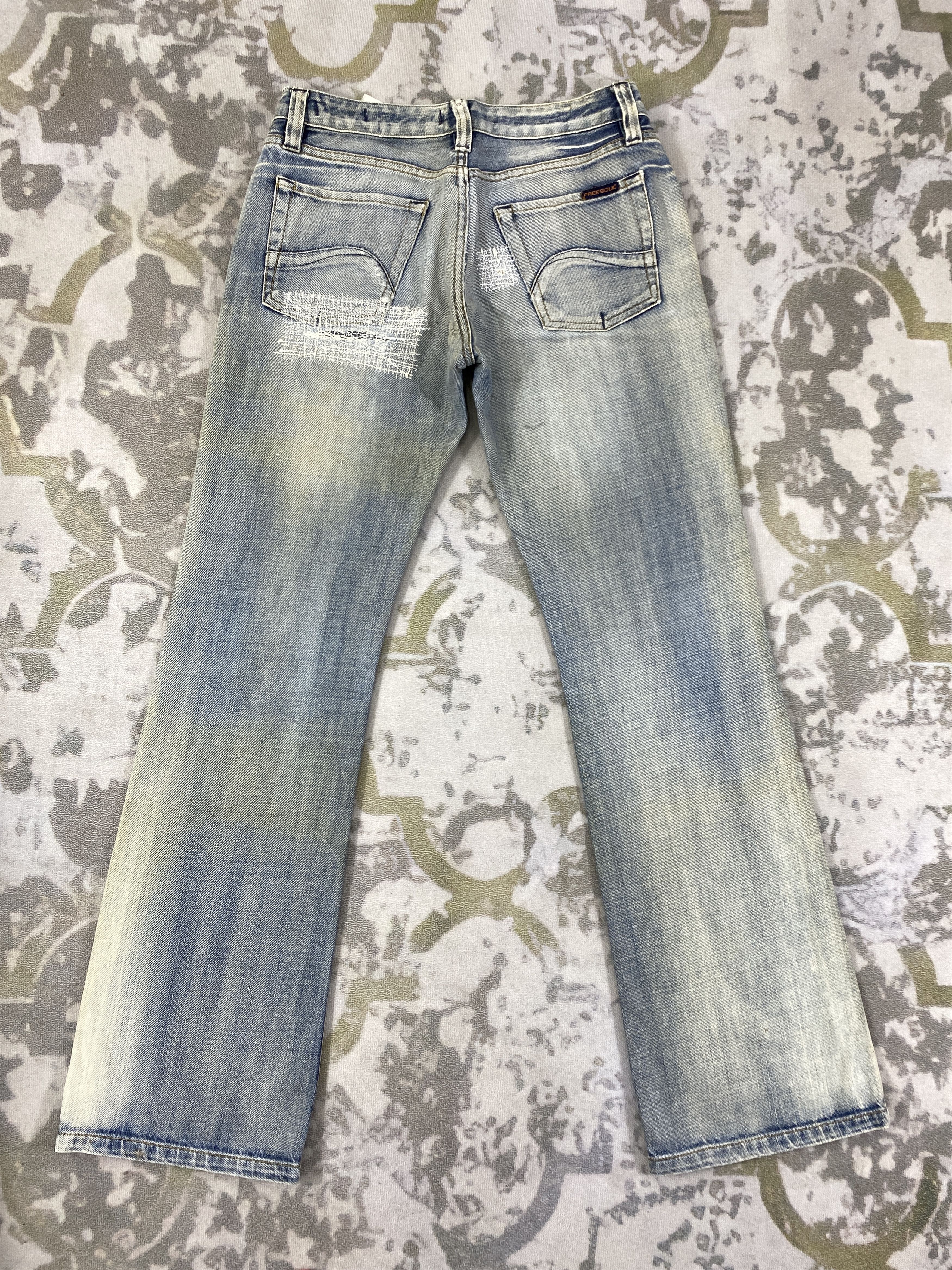 Le Grande Bleu (L.G.B.) Vintage japanese Flare LGB style Jeans 30x31.5 - JN 3001 Size US 30 / EU 46 - 2 Thumbnail