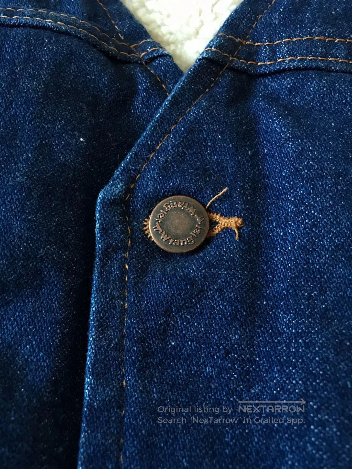 Wrangler 80s Wrangler Sherpa Lined Denim Vest. Size US XL / EU 56 / 4 - 5 Thumbnail