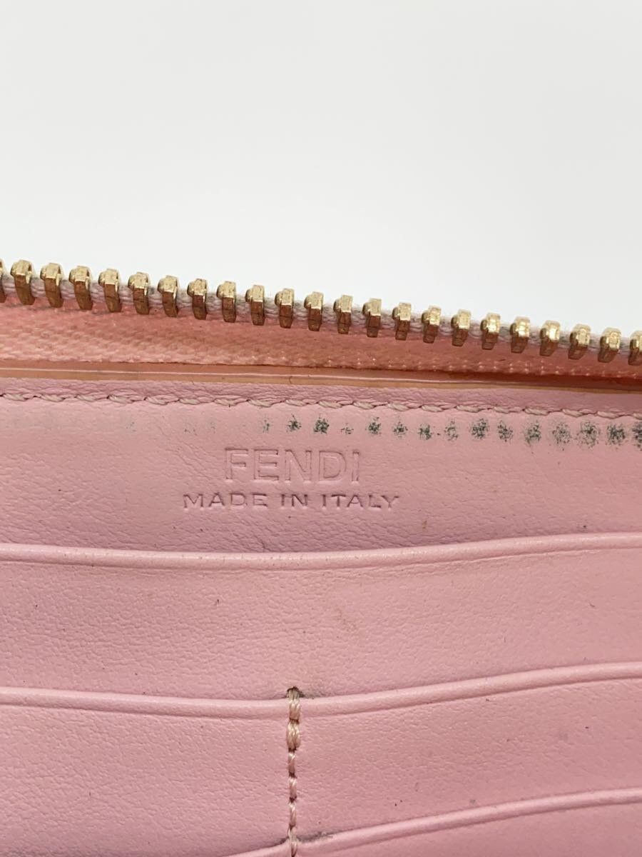 Fendi Fendi Leather Long Wallet Pink Size ONE SIZE - 3 Thumbnail
