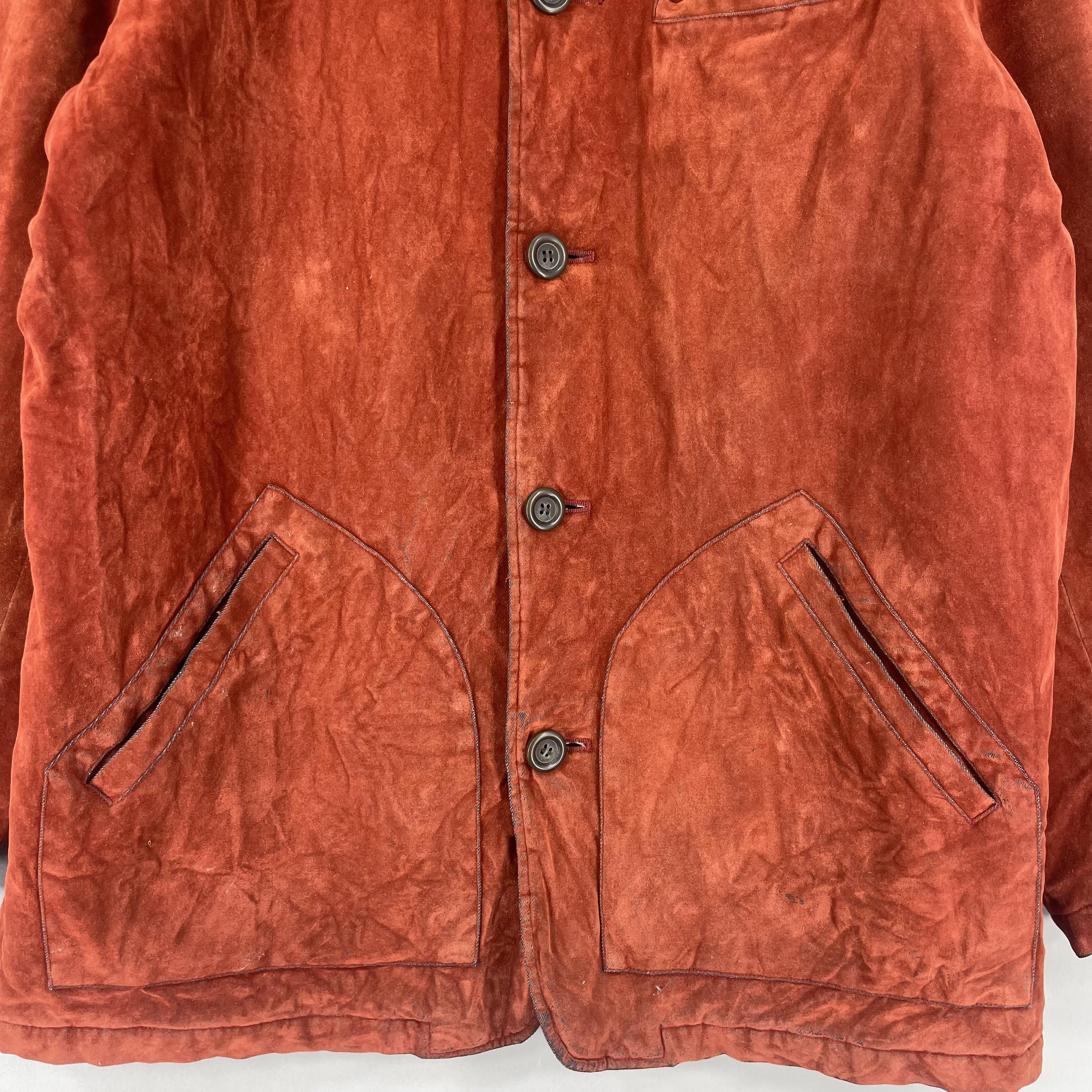 Chaps Ralph Lauren Vintage 90's CHAPS RALPH LAUREN Suede Rayon Jacket Size US L / EU 52-54 / 3 - 3 Thumbnail