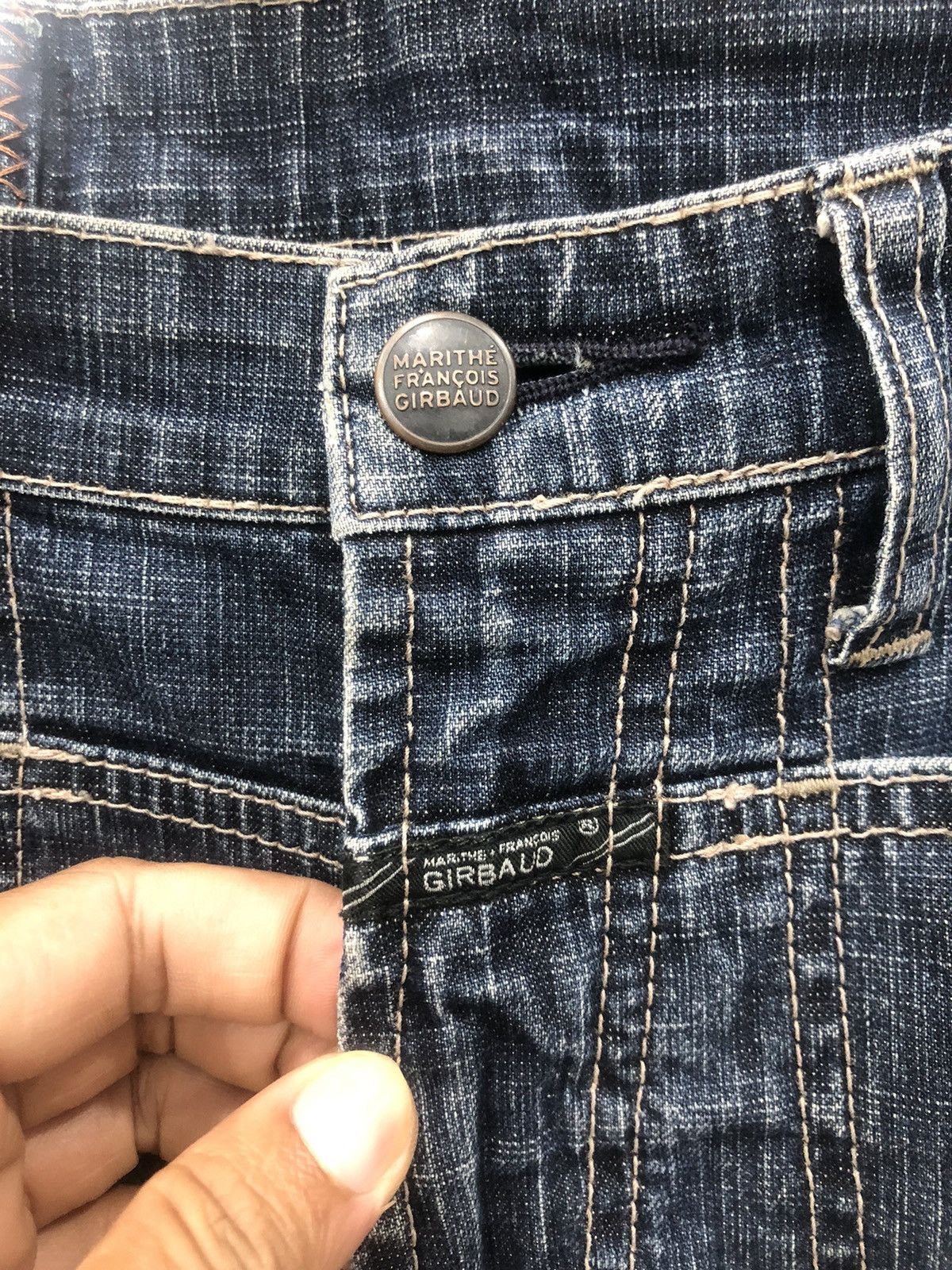Marithe + Francois Girbaud Marithe Francois Girbaud denim short Size US 28 / EU 44 - 3 Thumbnail