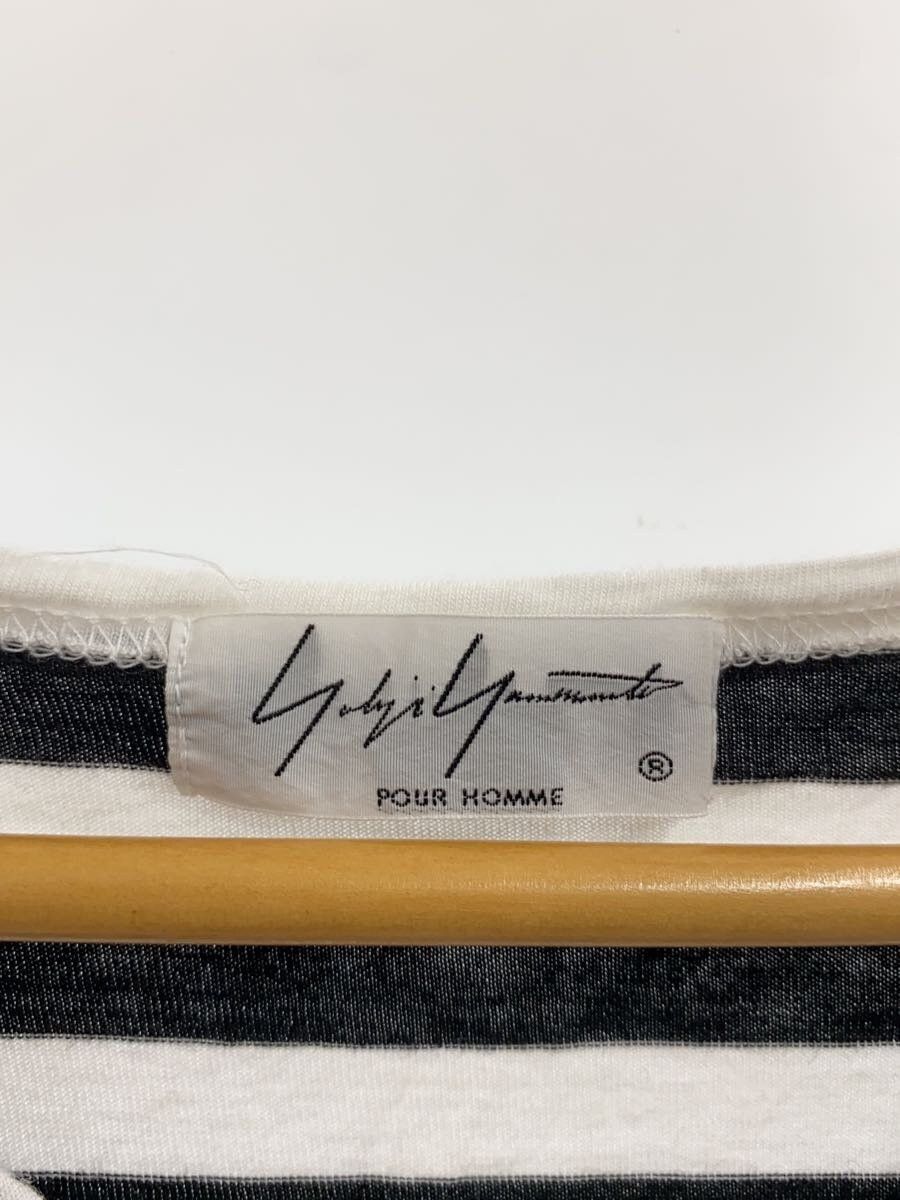 Yohji Yamamoto Back Logo Striped Tee Size US L / EU 52-54 / 3 - 4 Thumbnail