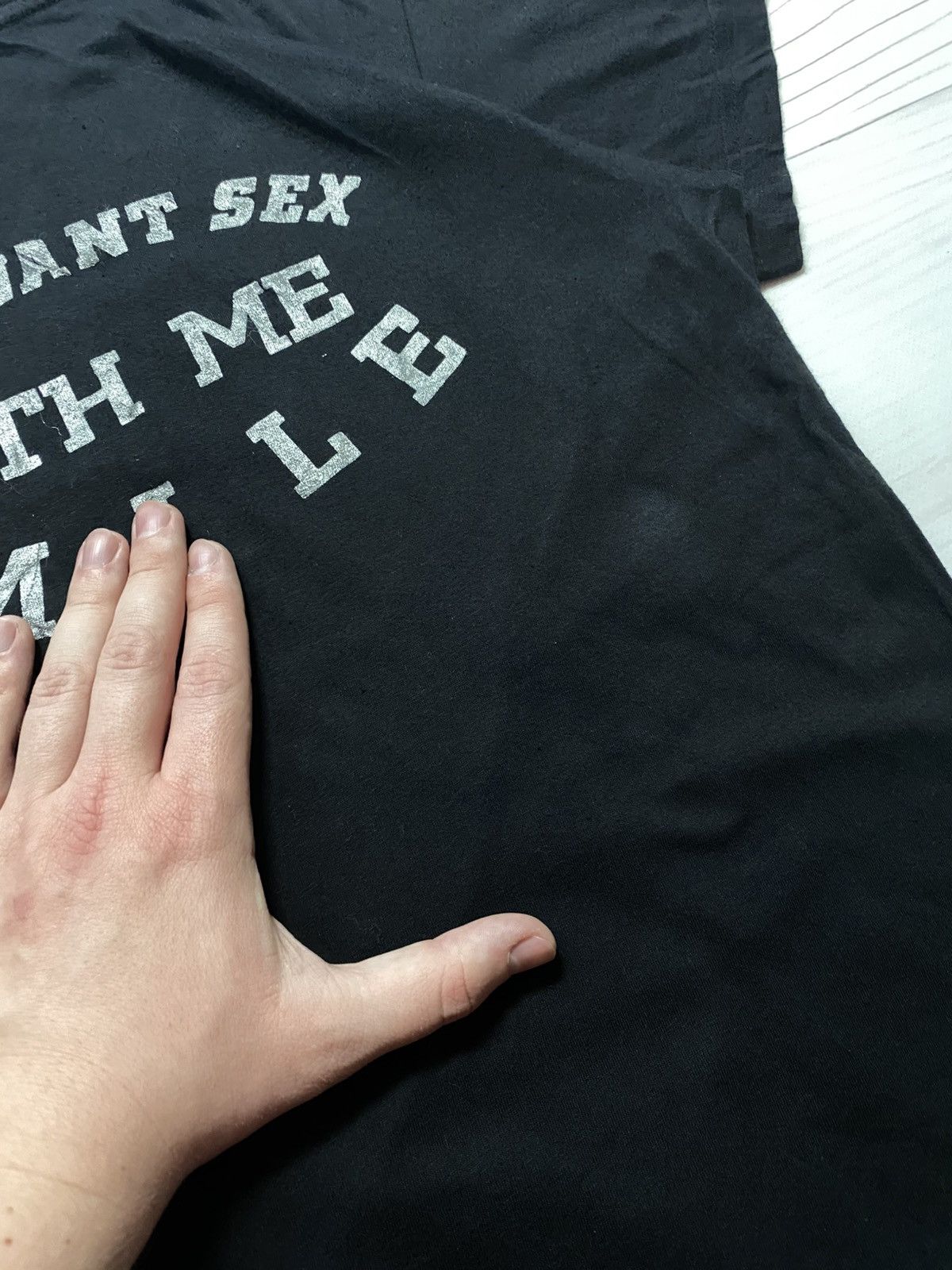 Vintage Vintage Sex Model If You Sex With Me Smile y2k t shirt Size US XS / EU 42 / 0 - 11 Thumbnail