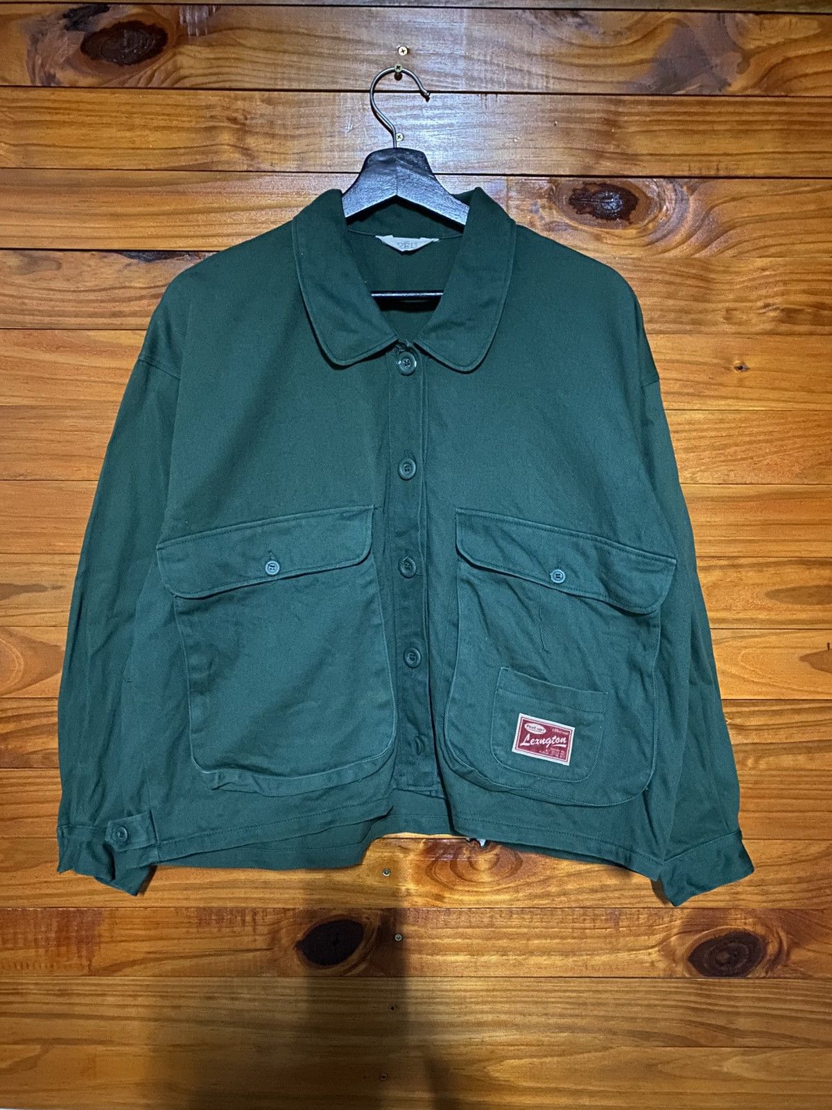 Vintage Lexington x Prele Green Workwear Contents Top 30 Records Size US M / EU 48-50 / 2 - 23 Thumbnail
