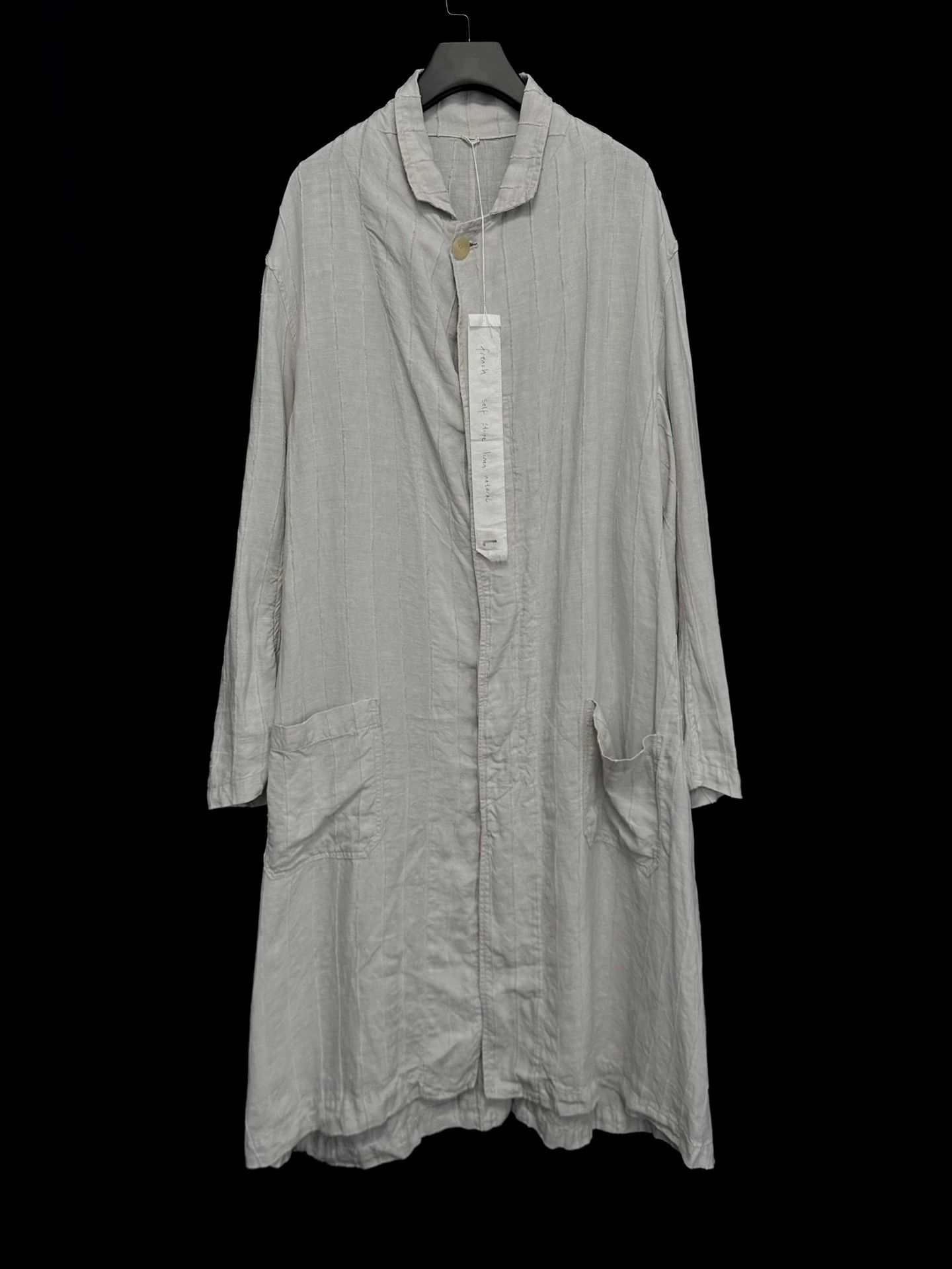 Other RICORRROBE Antique Linen Oversize Overcoat L Size US L / EU 52-54 / 3 - 1 Thumbnail