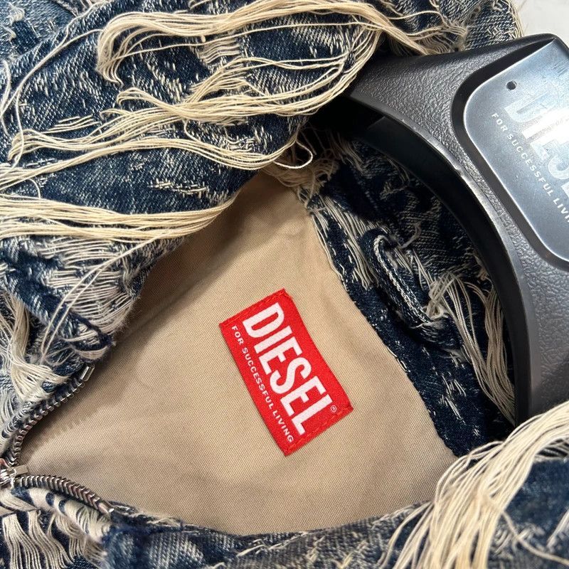 Diesel Veste en jeans Diesel Size US M / EU 48-50 / 2 - 2 Thumbnail