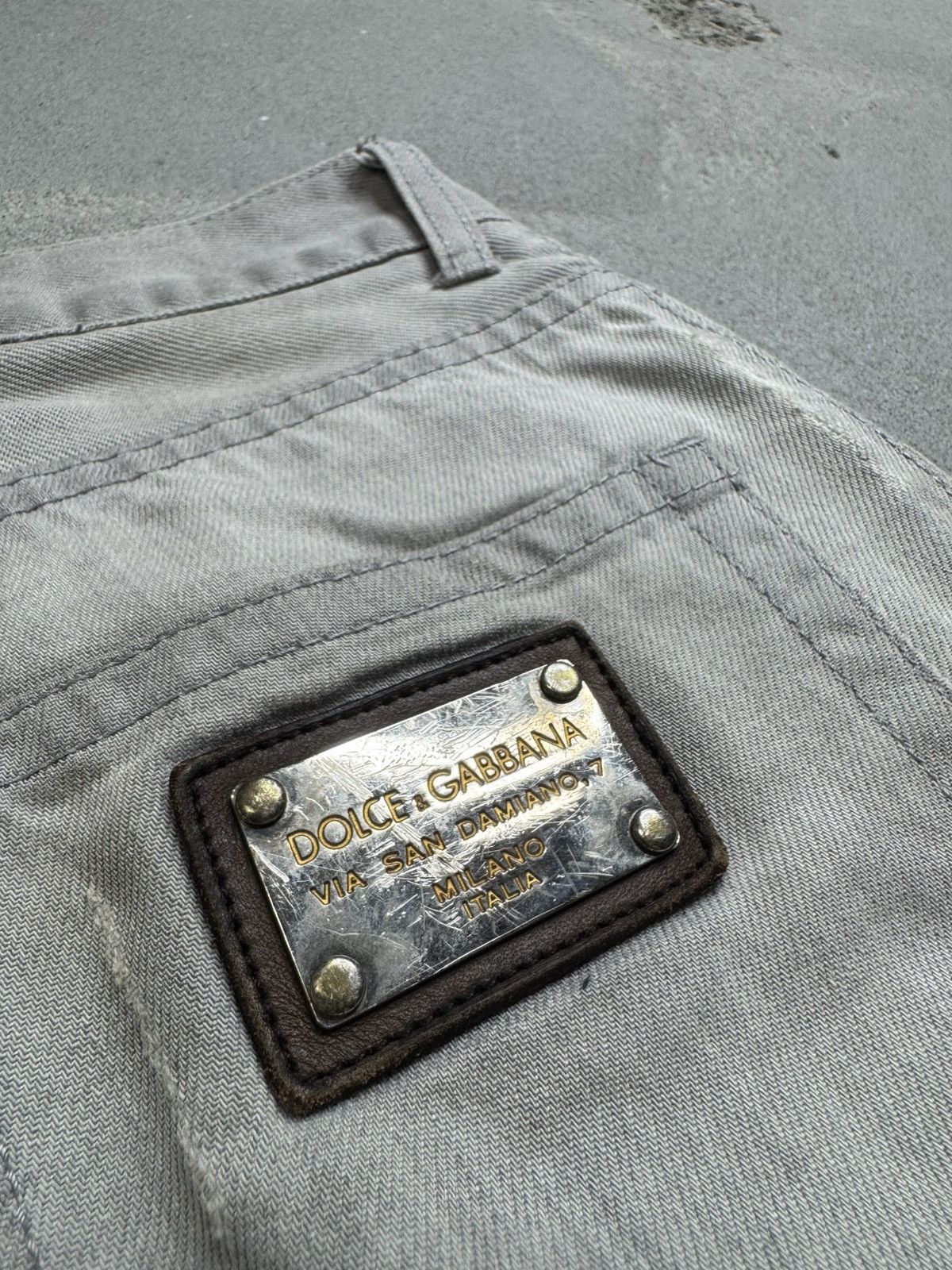 Dolce & Gabbana Vintage Dolce & Gabanna White Jeans Shorts Size US 32 / EU 48 - 3 Thumbnail
