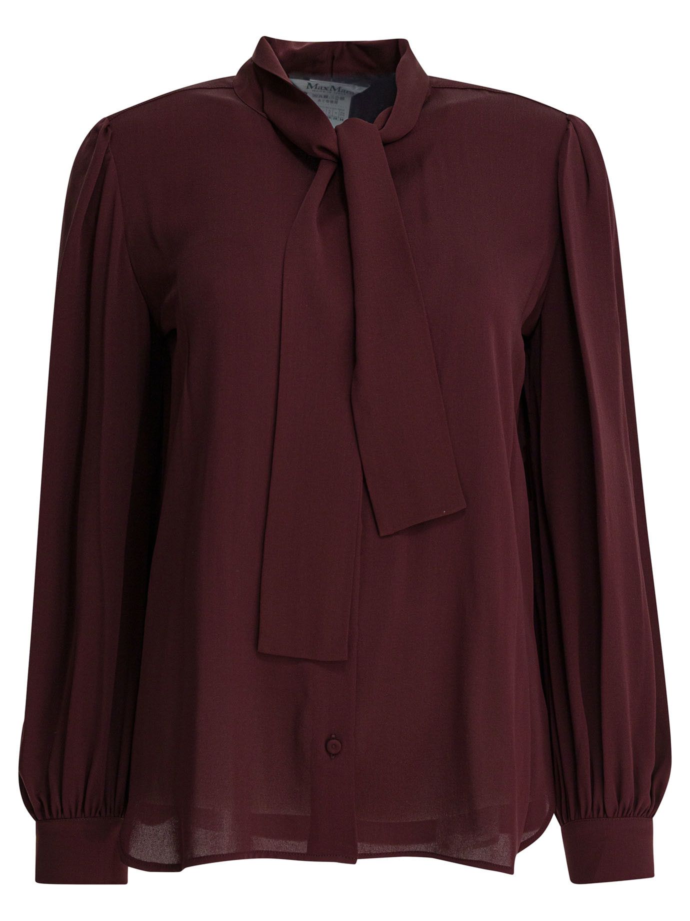 Max Mara Silk Charmeuse Shirt Size M / US 6-8 / IT 42-44 - 1 Thumbnail