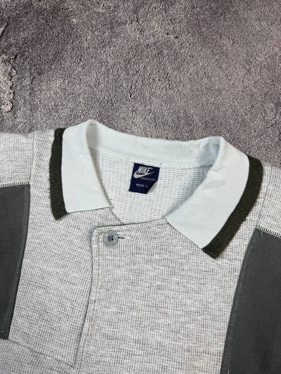 Nike Vintage 80s Nike Rowing Club Grey Sweatshirt Retro Sportwear Size US L / EU 52-54 / 3 - 4 Thumbnail