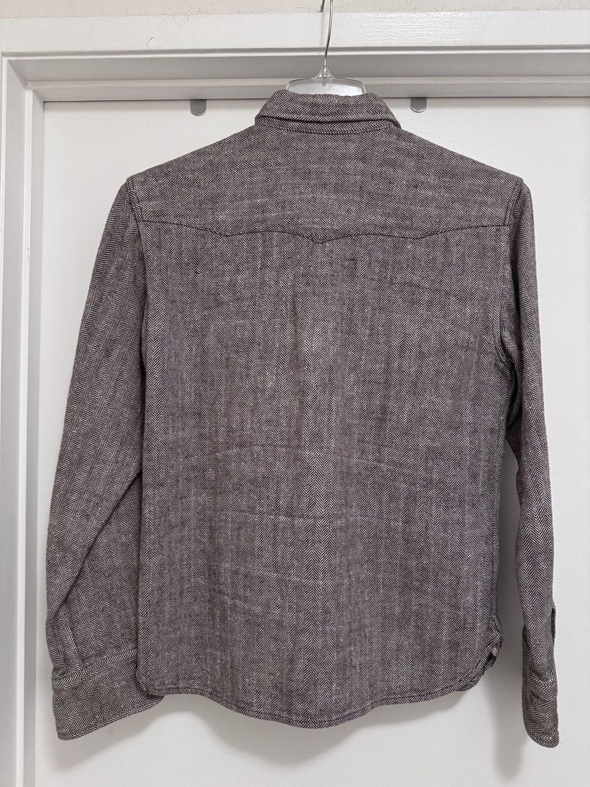 The Flat Head The Flat Head Herringbone Western Shirt size 40 Size US XXS / EU 40 - 2 Thumbnail