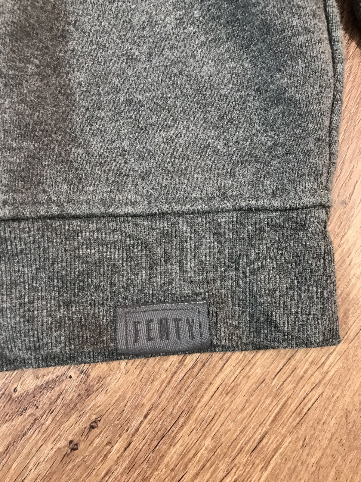 Fenty × Puma Oversized Hoodie Fenty Puma By Rihanna Gray Size M / US 6-8 / IT 42-44 - 3 Thumbnail