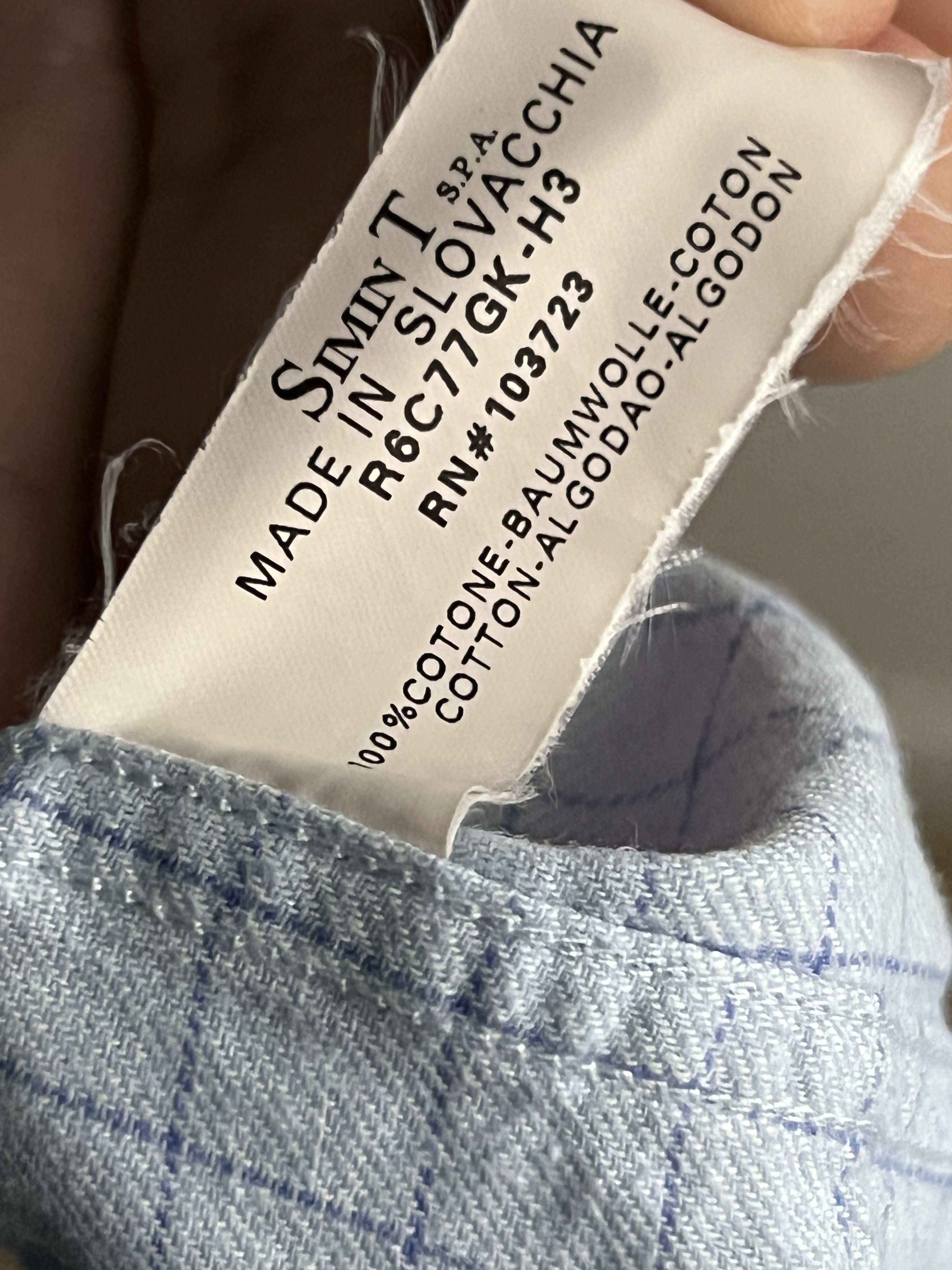 Designer × Emporio Armani × Vintage Vintage 90s Armani Jeans Designed Button Up Shirt Checkered Size US L / EU 52-54 / 3 - 6 Thumbnail