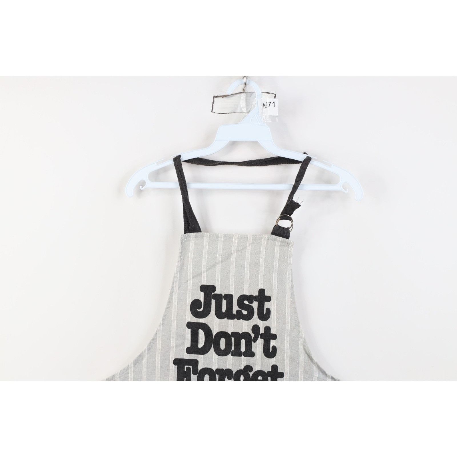 Vintage Vintage 70s Striped Don't Forget Who's Boss Cooking Apron Size ONE SIZE - 2 Thumbnail