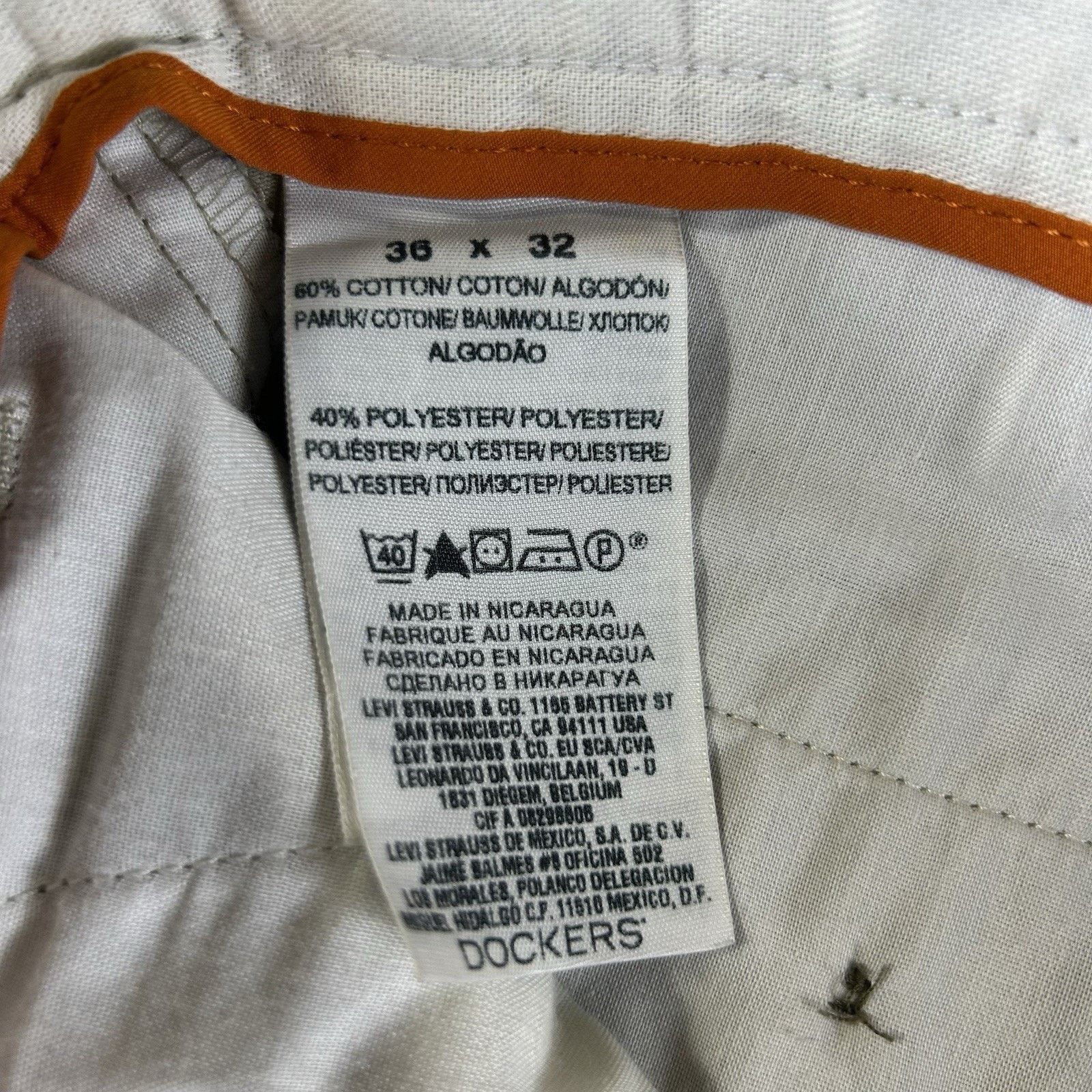 Dockers Dockers D3 Easy Care Flat Front Casual Pants Men’s 36x32 Size US 36 / EU 52 - 8 Thumbnail