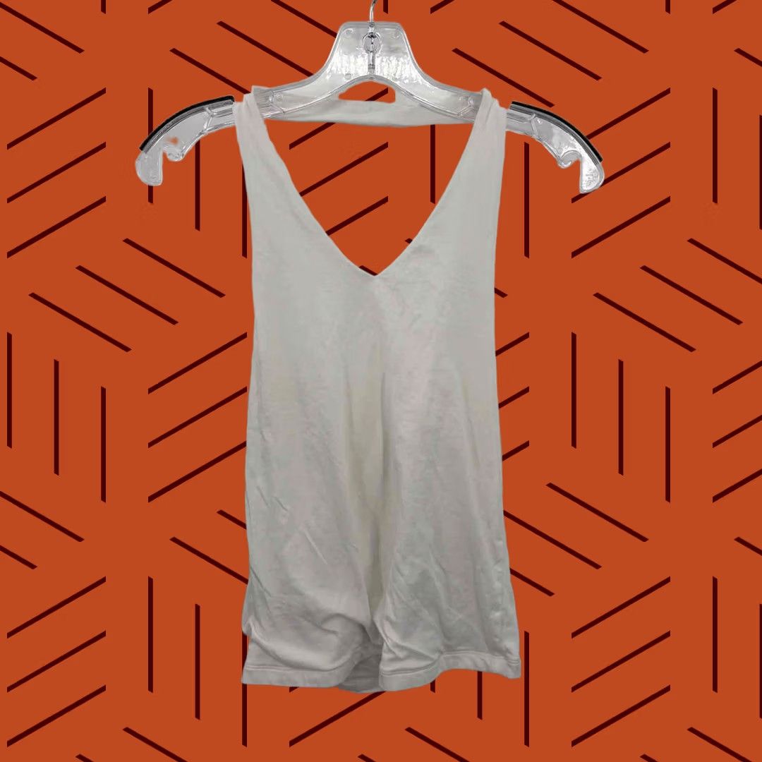 Loft Pre-Owned Loft White Size Small Halter Tank Top Size S / US 4 / IT 40 - 1 Thumbnail