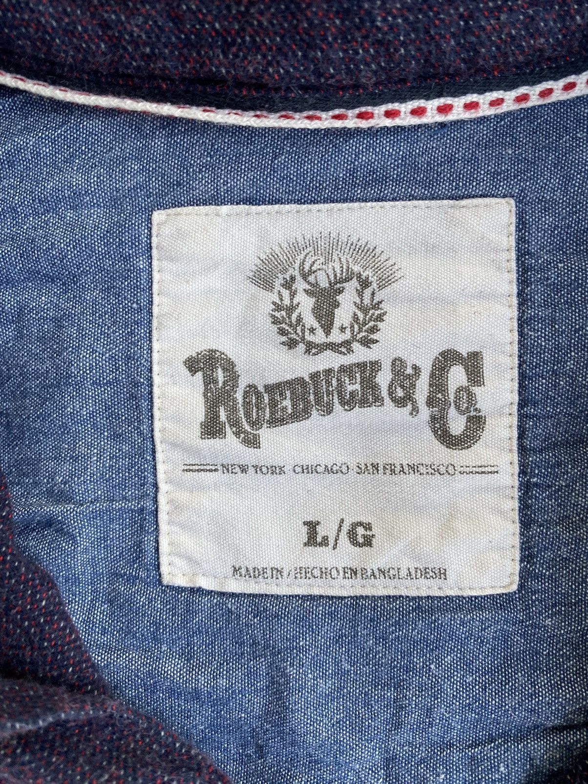 If Six Was Nine × Vintage Roebuck & Co Western Shirt Vintage Size US L / EU 52-54 / 3 - 4 Thumbnail