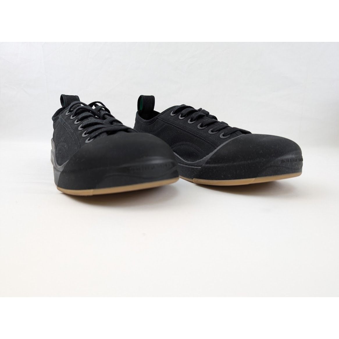 Bottega Veneta o1rshd1 Canvas Vulcan Sneaker in Black Size US 11 / EU 44 - 4 Thumbnail