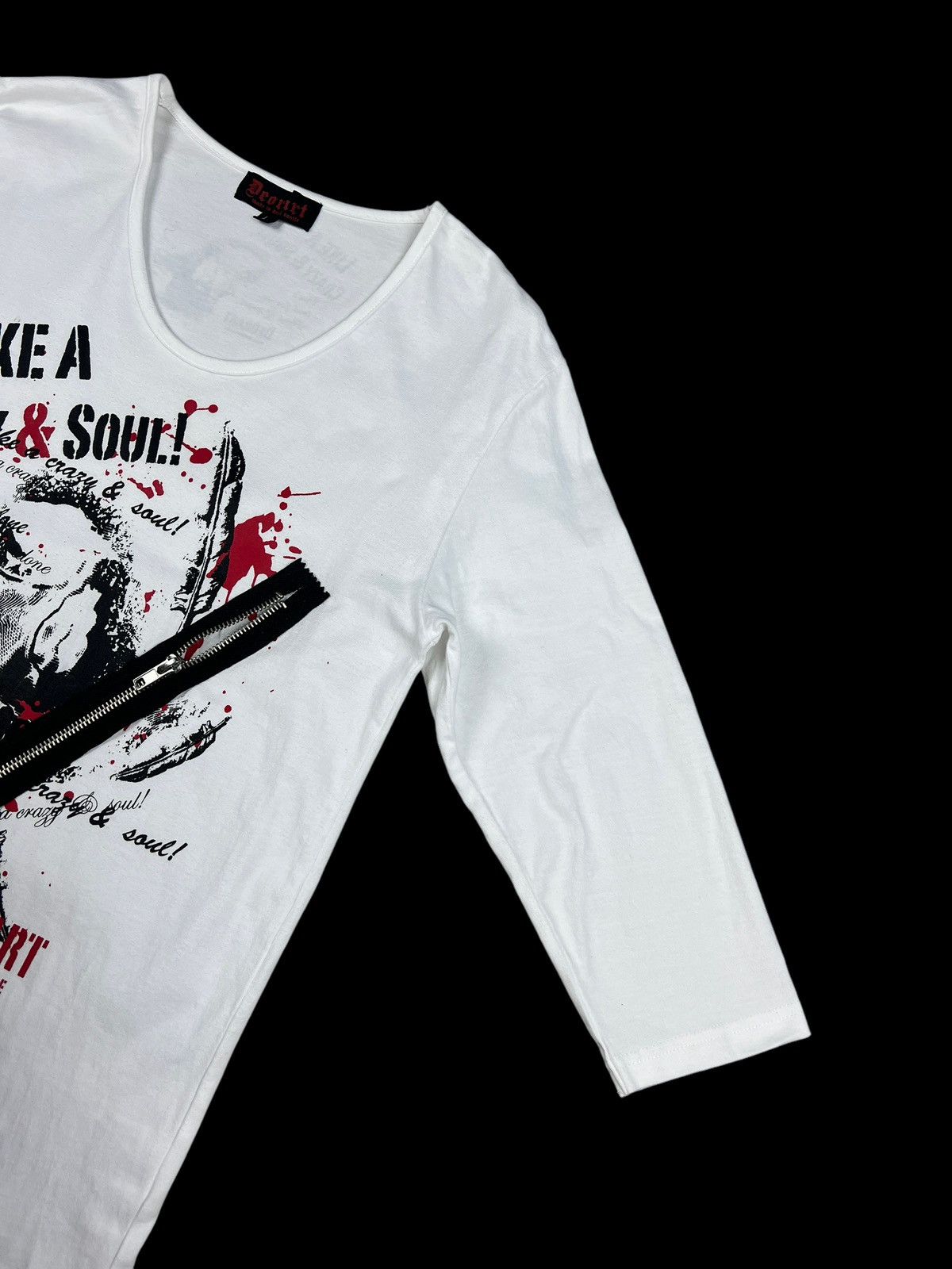 Japanese Brand Deorart 🇯🇵 Seditionaries Raglan Shirt Size US S / EU 44-46 / 1 - 4 Thumbnail