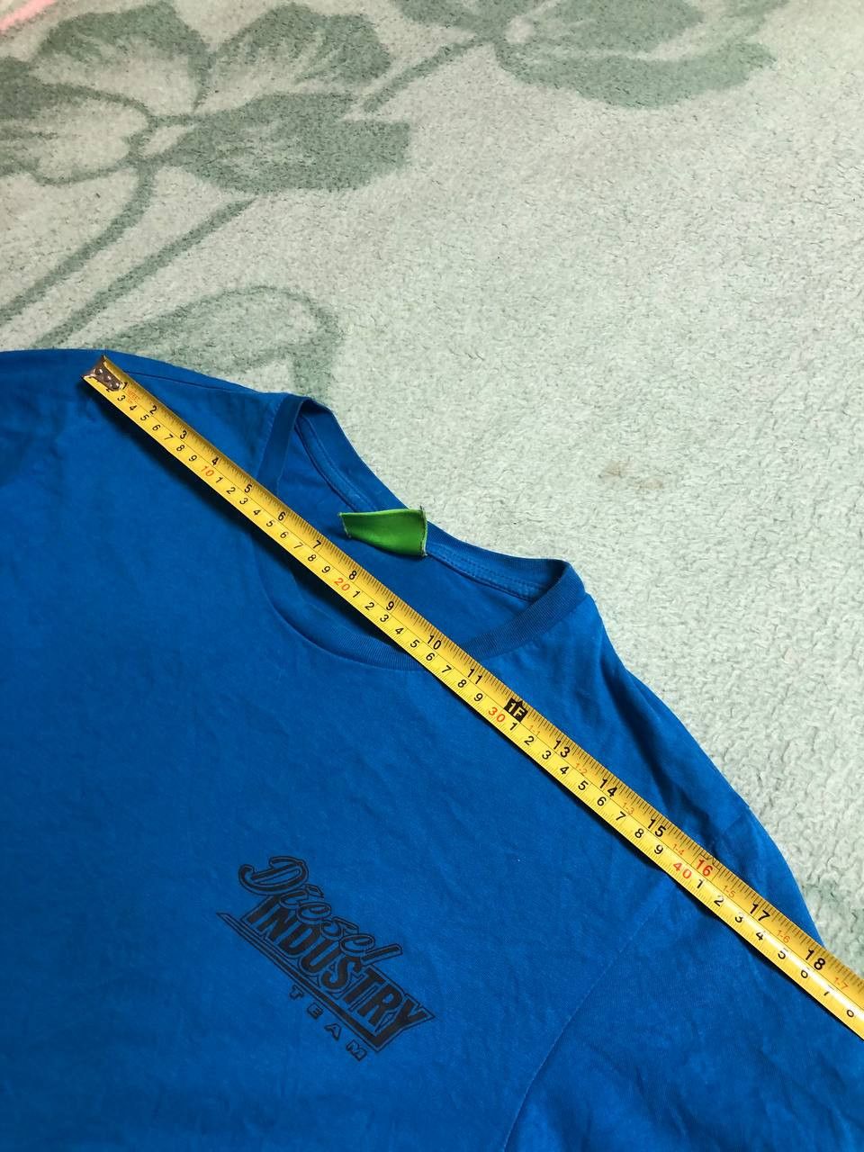 Diesel Vintage Diesel Blue Y2K Logo Short Sleeve T-Shirt Size L Size US L / EU 52-54 / 3 - 8 Thumbnail