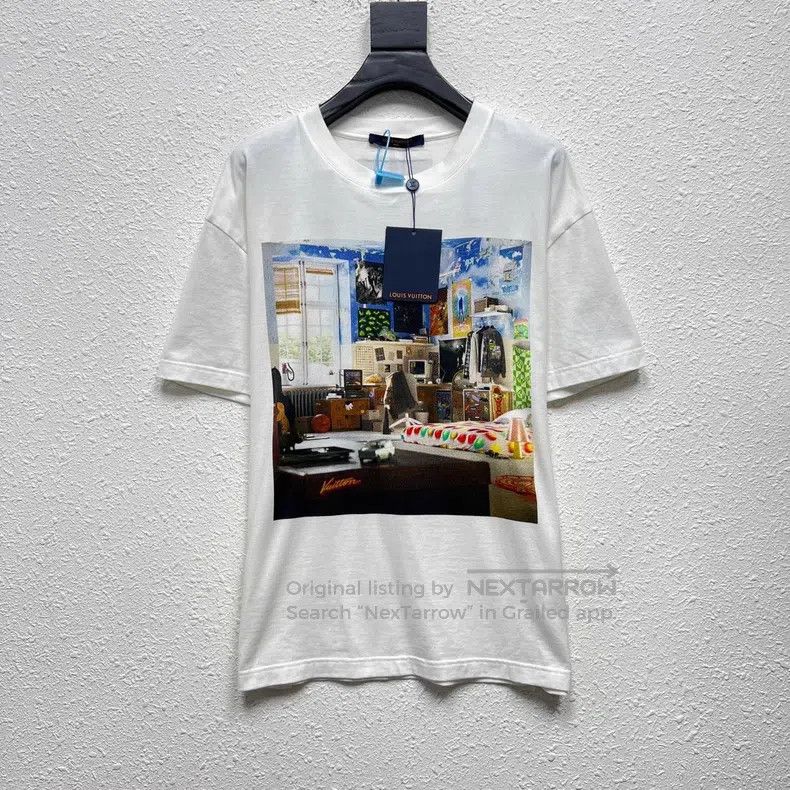 Louis Vuitton Louis Vuitton Room 23 Oil Painting Short Sleeves Size US M / EU 48-50 / 2 - 1 Thumbnail