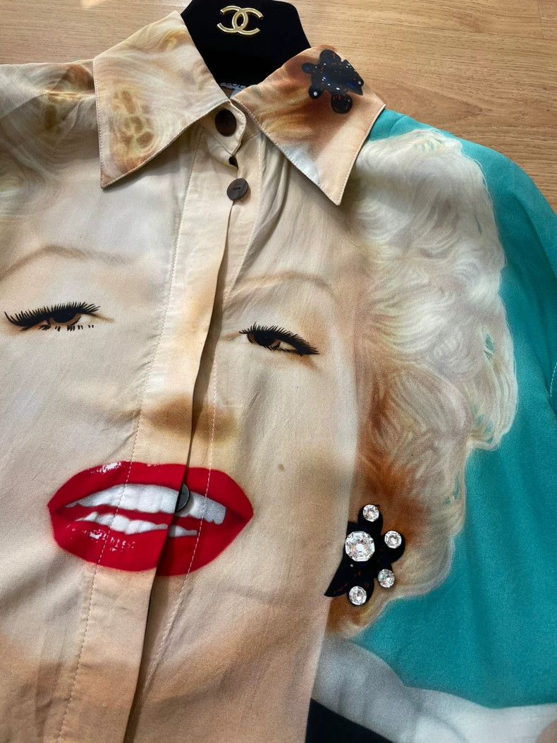 Loewe LOEWE Dreamers portrait printed shirt Size 4XL / US 24-26 - 3 Thumbnail