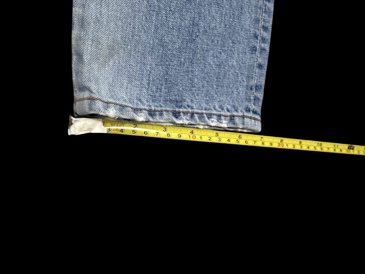 Marithe + Francois Girbaud MARITHE FRANCOIS GIRBAUD HALF SELVEDGE DISTRESSED JEANS Size US 30 / EU 46 - 19 Thumbnail