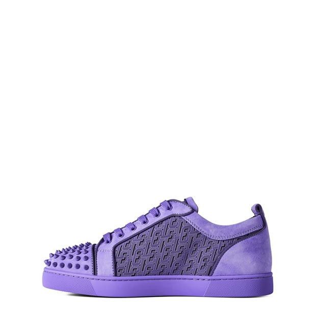 Christian Louboutin Louis Junior Techno Spike Sneakers Size US 8 / EU 41 - 3 Thumbnail