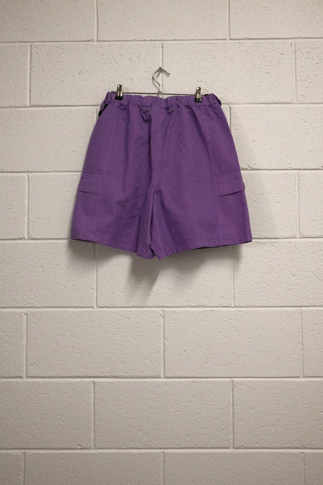 Other Rayon Vert Purple Quilted Shorts SIZE S Size US 30 / EU 46 - 2 Thumbnail
