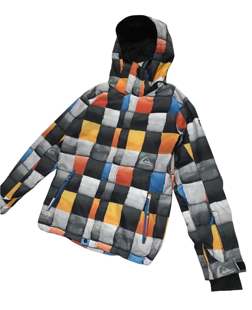 Quiksilver × Vintage STEAL💥RARE DESIGN Quicksilver Boxy Winter Jacket Size US S / EU 44-46 / 1 - 3 Thumbnail