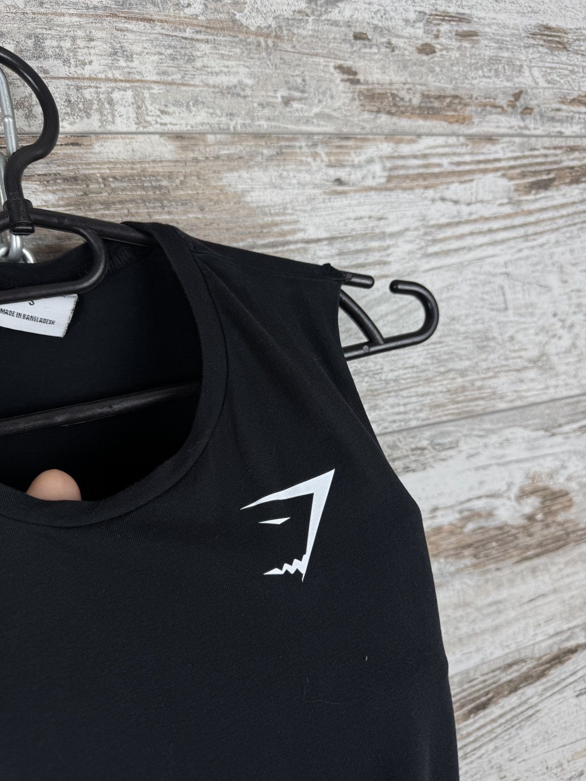 Gymshark Mens Gymshark critical drop arm tank top t-shirt onyx tee Size US S / EU 44-46 / 1 - 3 Thumbnail