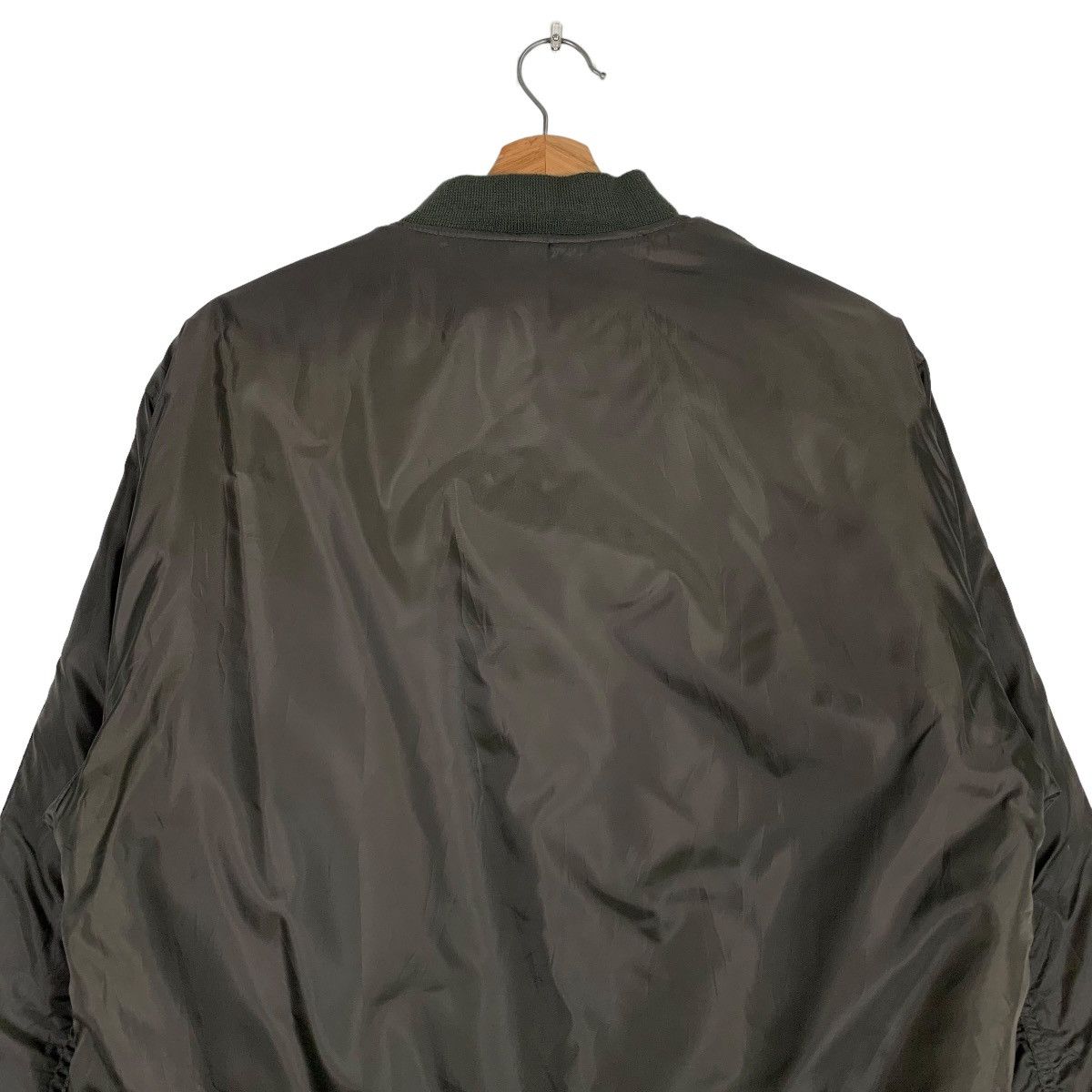 Japanese Brand Vintage Ma1 Black Bomber Jacket #0484-C22 Size US M / EU 48-50 / 2 - 8 Thumbnail