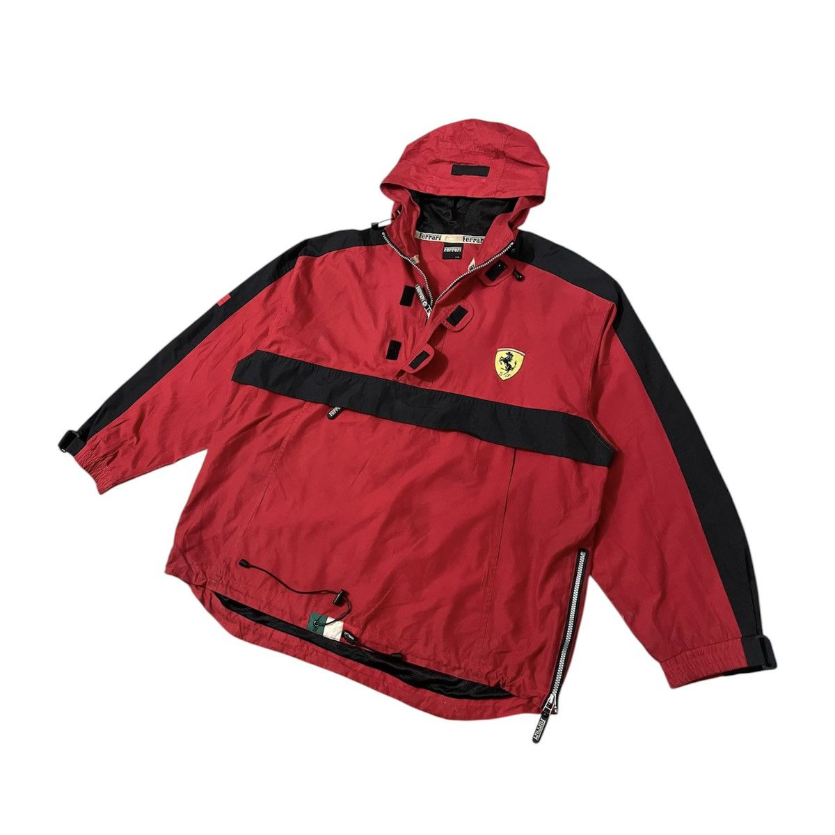 Ferrari × Formula 1 × Sports Specialties Vintage Ferarri Halfzip Racing Jacket Size US XXL / EU 58 / 5 - 2 Thumbnail